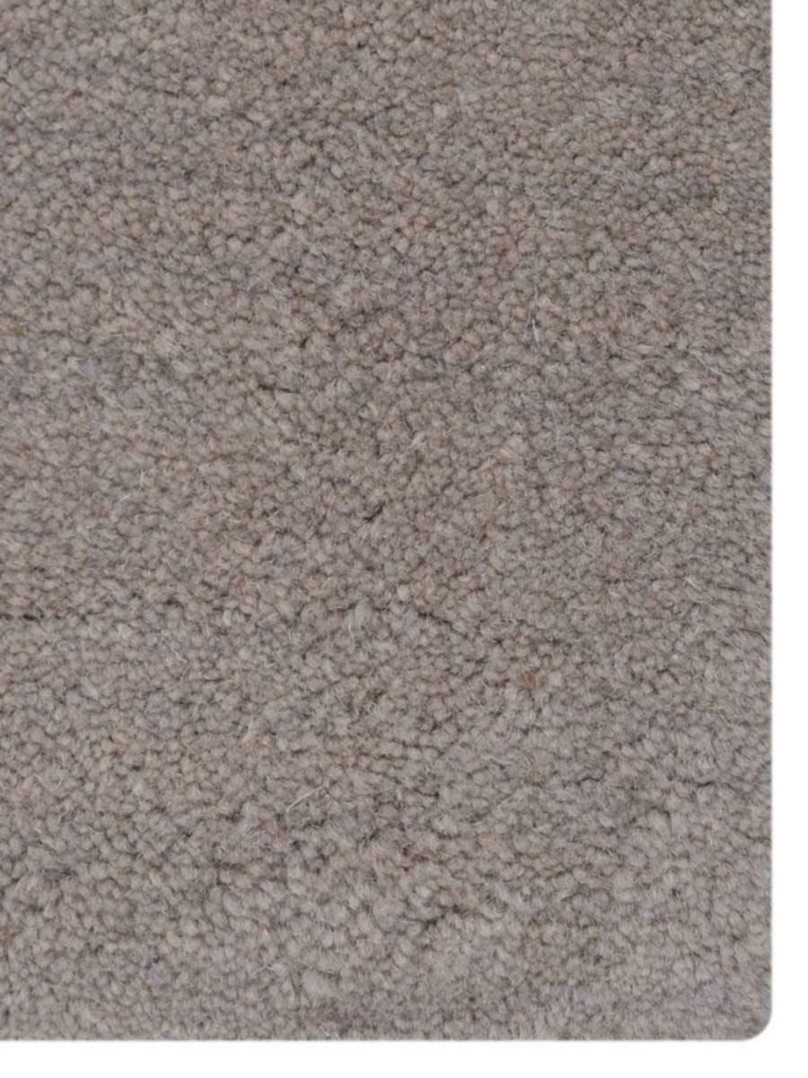 Hand Tufted Wool Square Area Rug Floral Beige White BBH Homes BBK00513