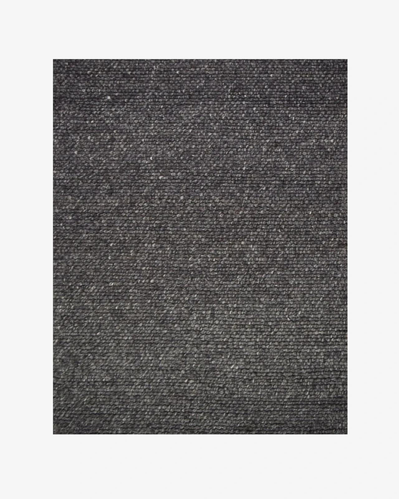 Minimalist textured gray carpet with subtle weave pattern durable Area Rug.