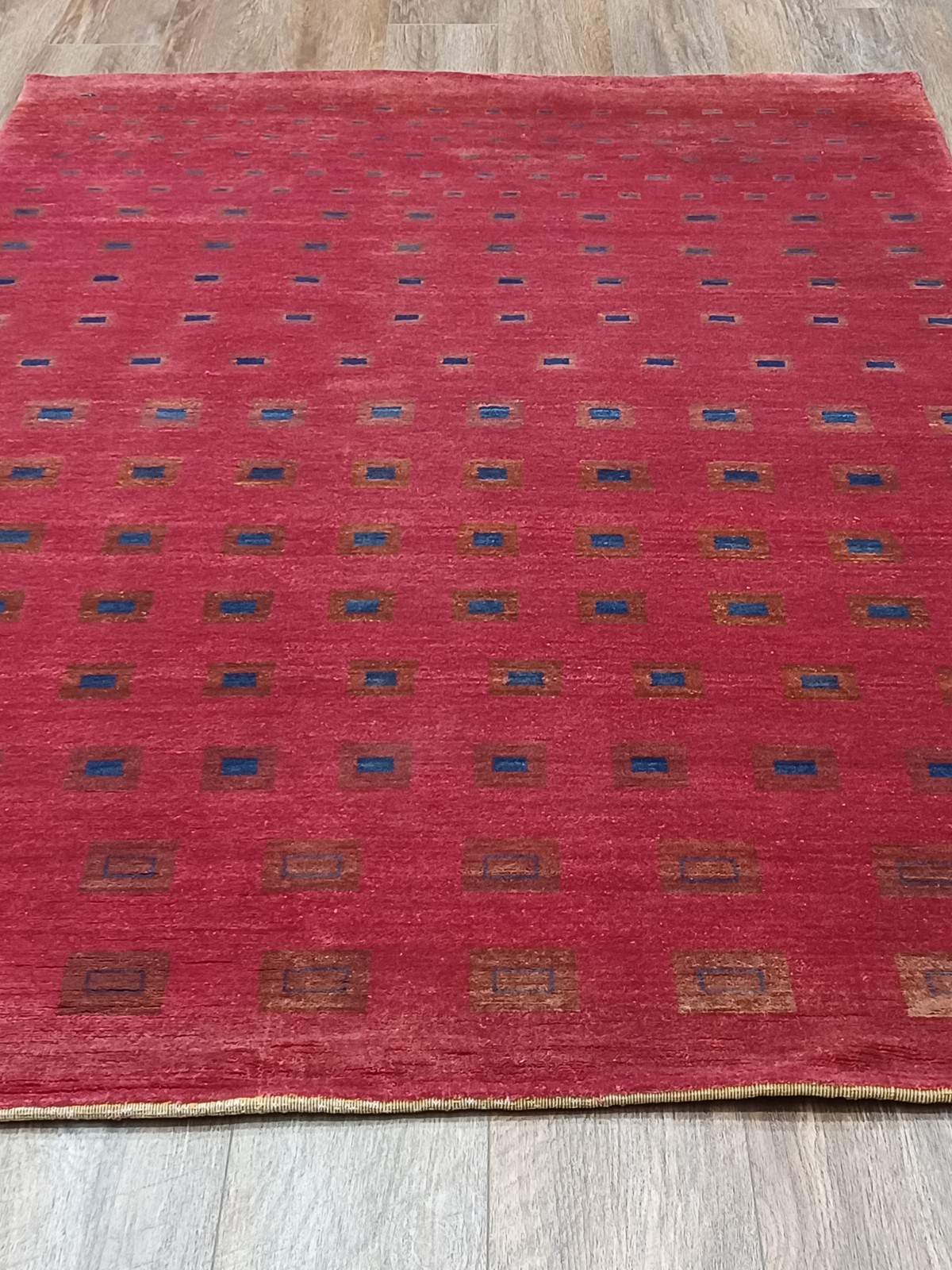 Turkish Bohemian Rug, Oushak Rug, Turkish Gabeh Contemporary Rug, 4.6×6.4 Ft