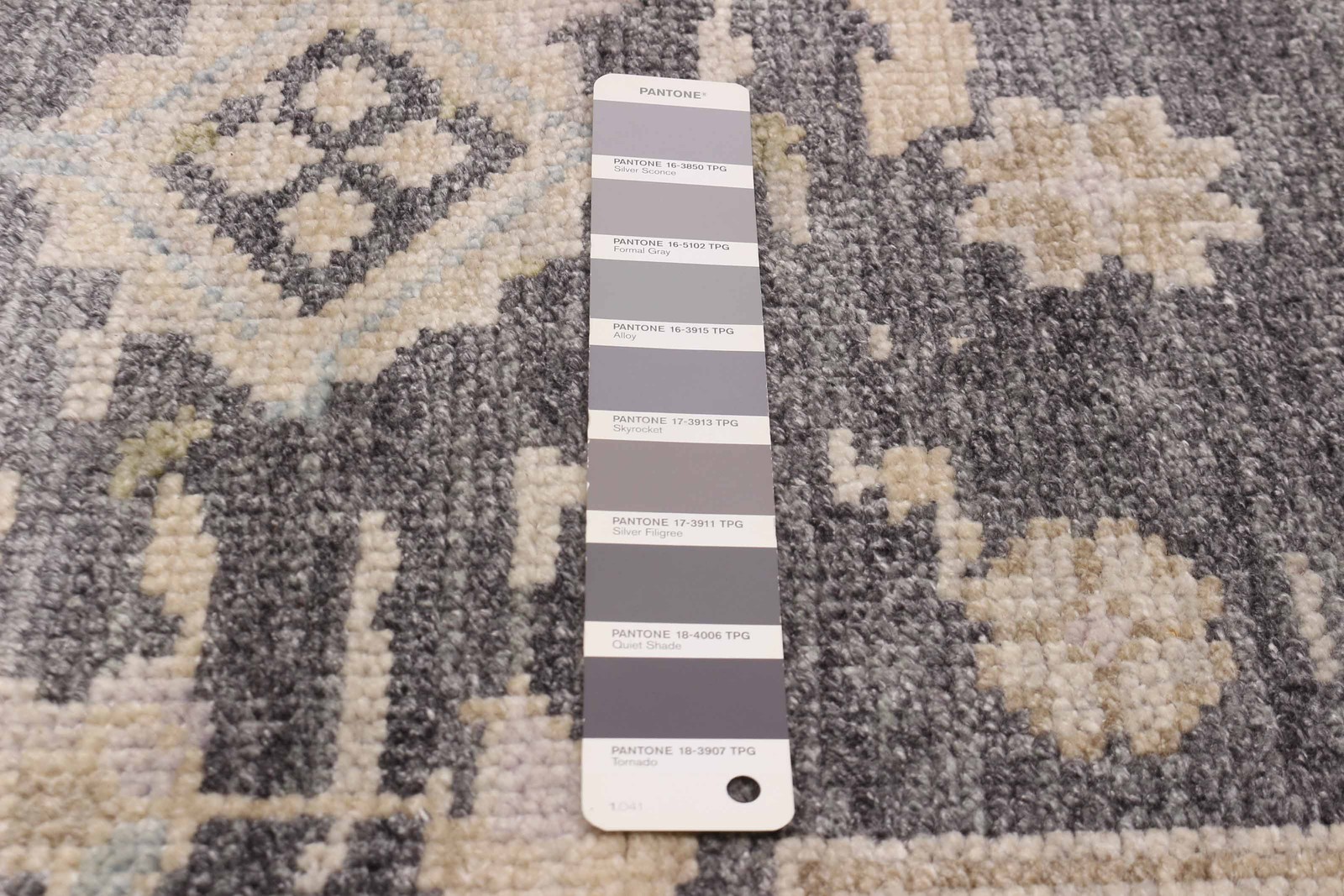 Traditional Dark Grey Hand-knotted Area Rug 7’10” x 9’9″ Oriental Wool Carpet