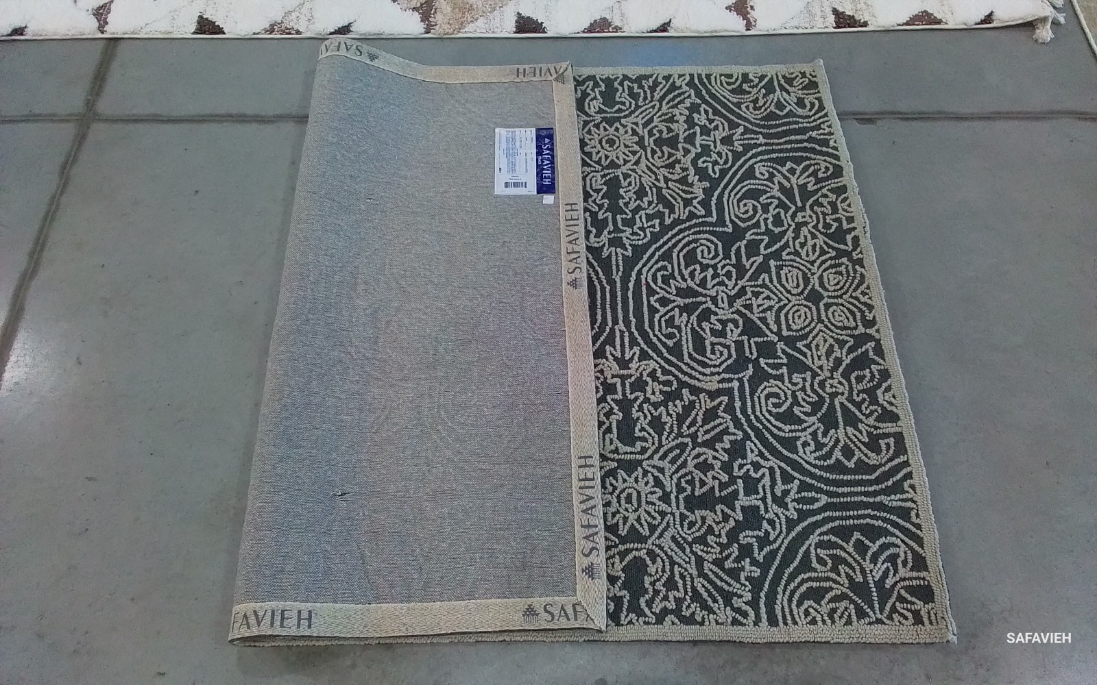DARK GREY LIGHT GREY 4′-0″ x 6′-0″ Cut on Rug Reduced Price 1172774570 TRC101A-4