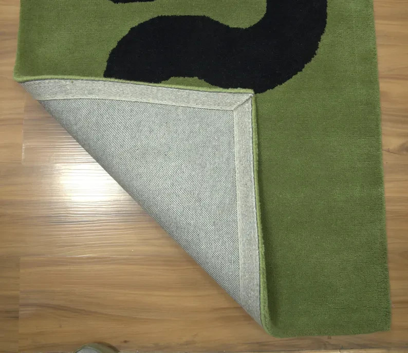 Hand-Tufted Animal print Rug Playful Kids Room Décor,
