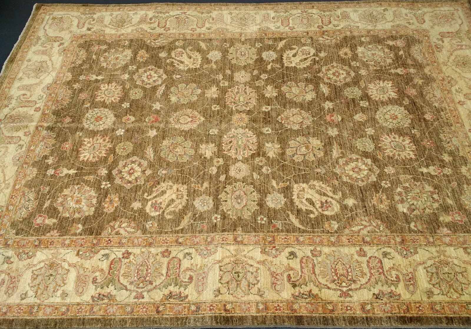 5’8″x8′ Pakistani Peshawar Chobi Rug carpet,Handmade,Veg Dye,100% Wool 5.5×8