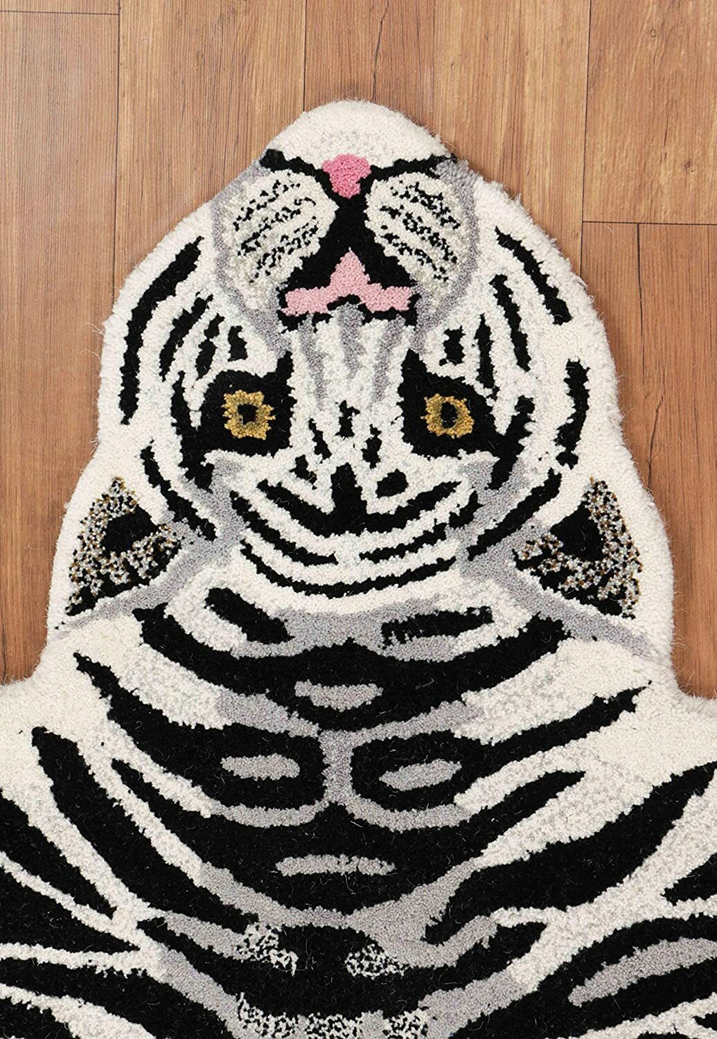 Tibetan Tiger Rugs 3×5 Feet Handmade 100% Woolen Hand Tufted For Home Decoration