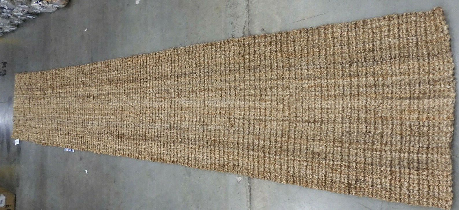 NATURAL 2′-6″ X 14′ Loose Thread Rug Reduced Price 1172610268 NF447A-214