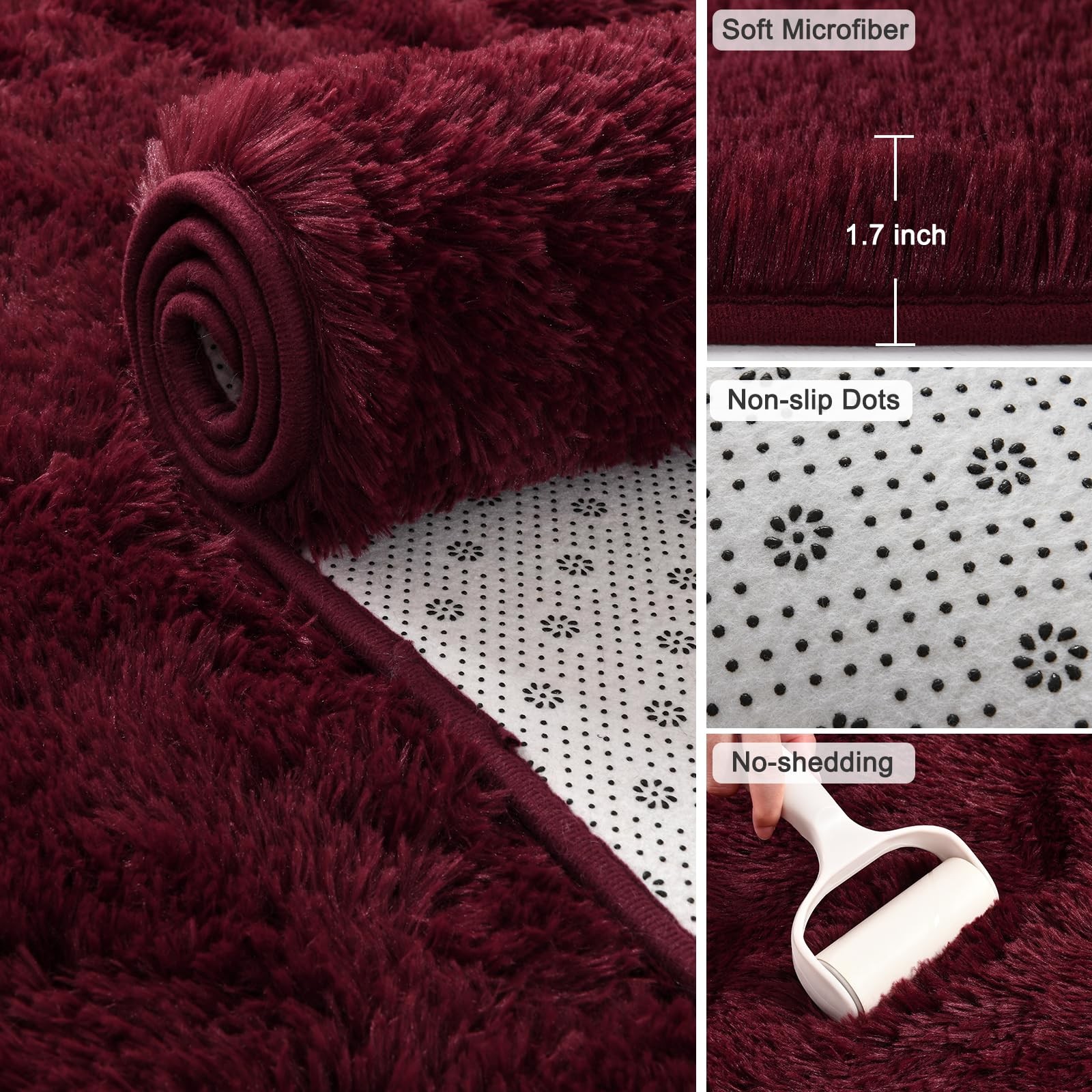 Nuttumico 2×6 Feet Ultra Soft Runner Rugs for Bedroom with Upgraded Non-Slip …