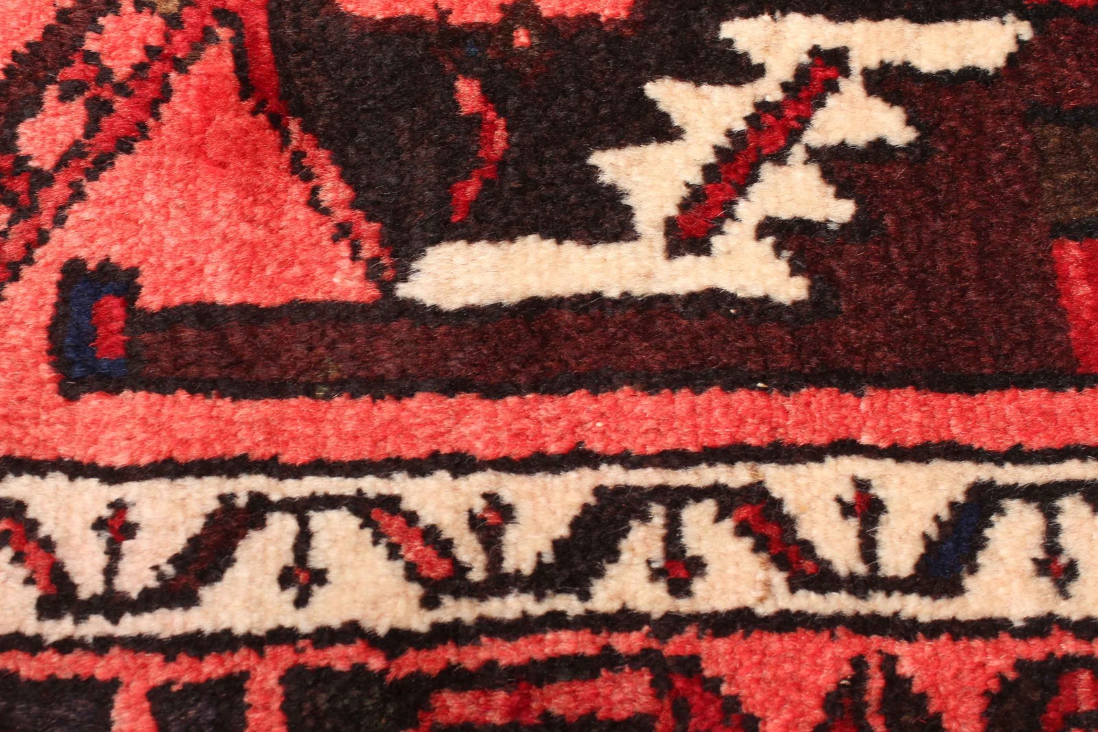 Vintage Traditional Hand-Knotted Area Rug 4’4″ x 6’9″ Oriental Wool Carpet
