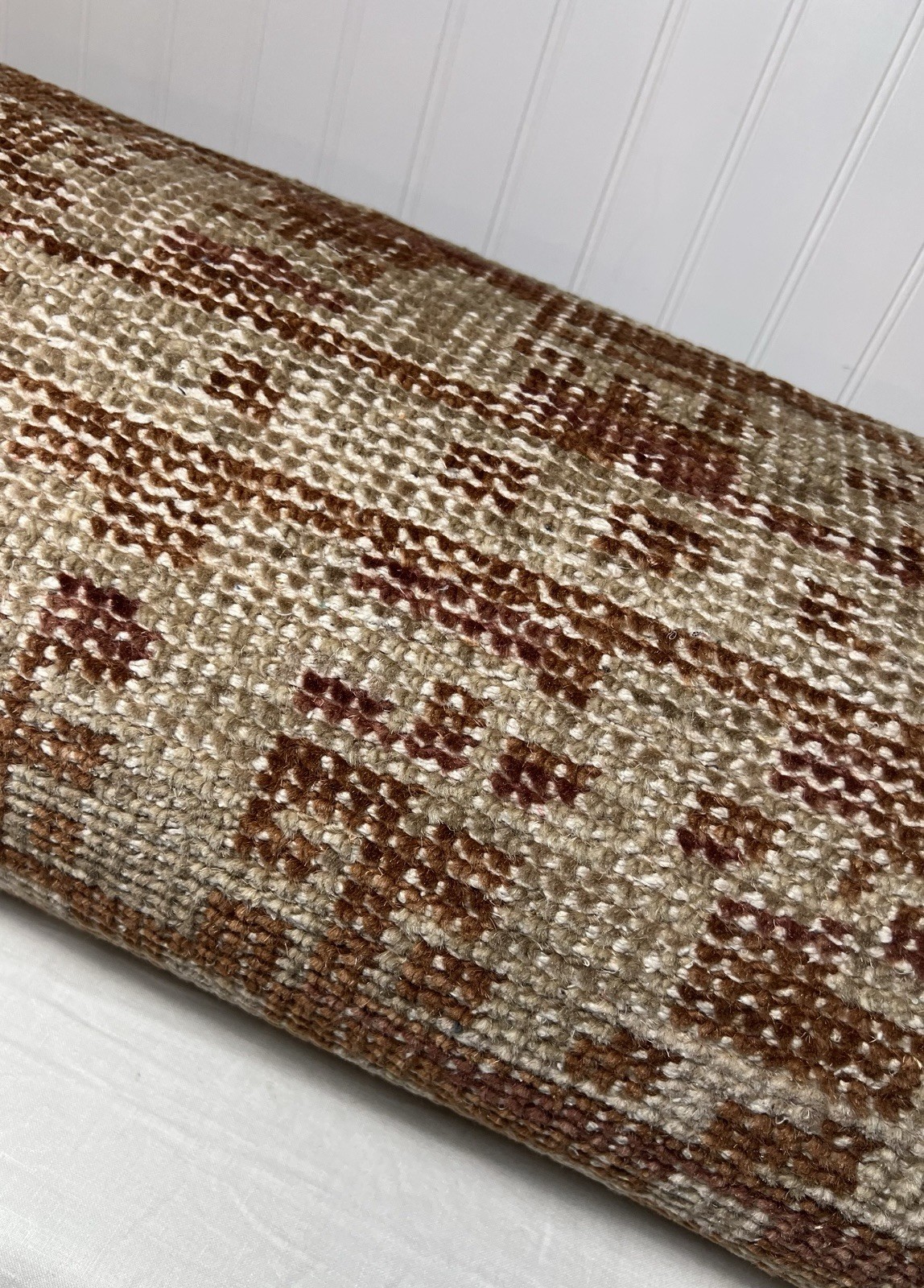 Pottery Barn Raban Hand-Knotted Wool Rug Terracotta 8FT X 5FT