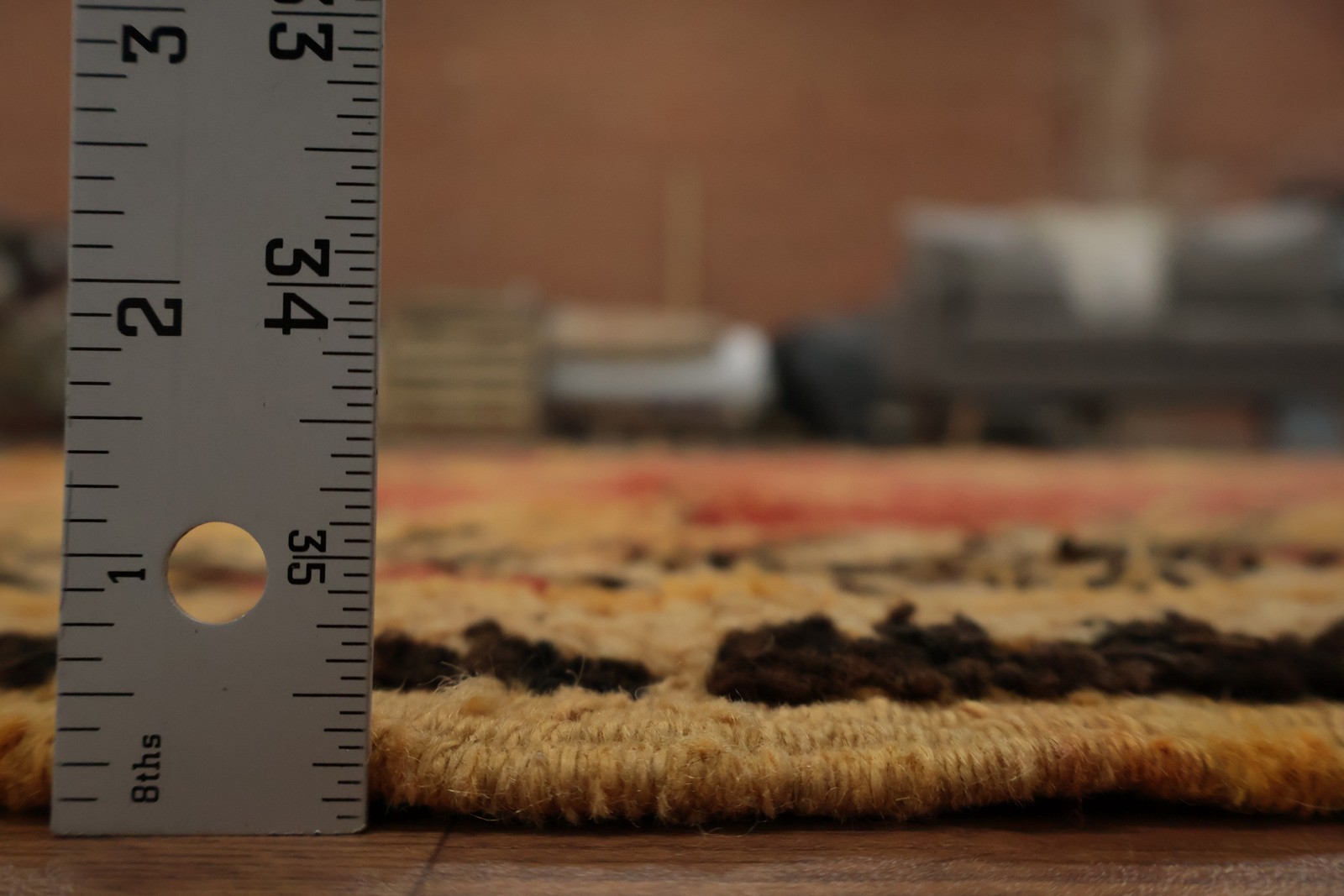 Tribal Moroccan Oriental Area Rug 5×11 Home Decor Handmade Semi-Antique Carpet
