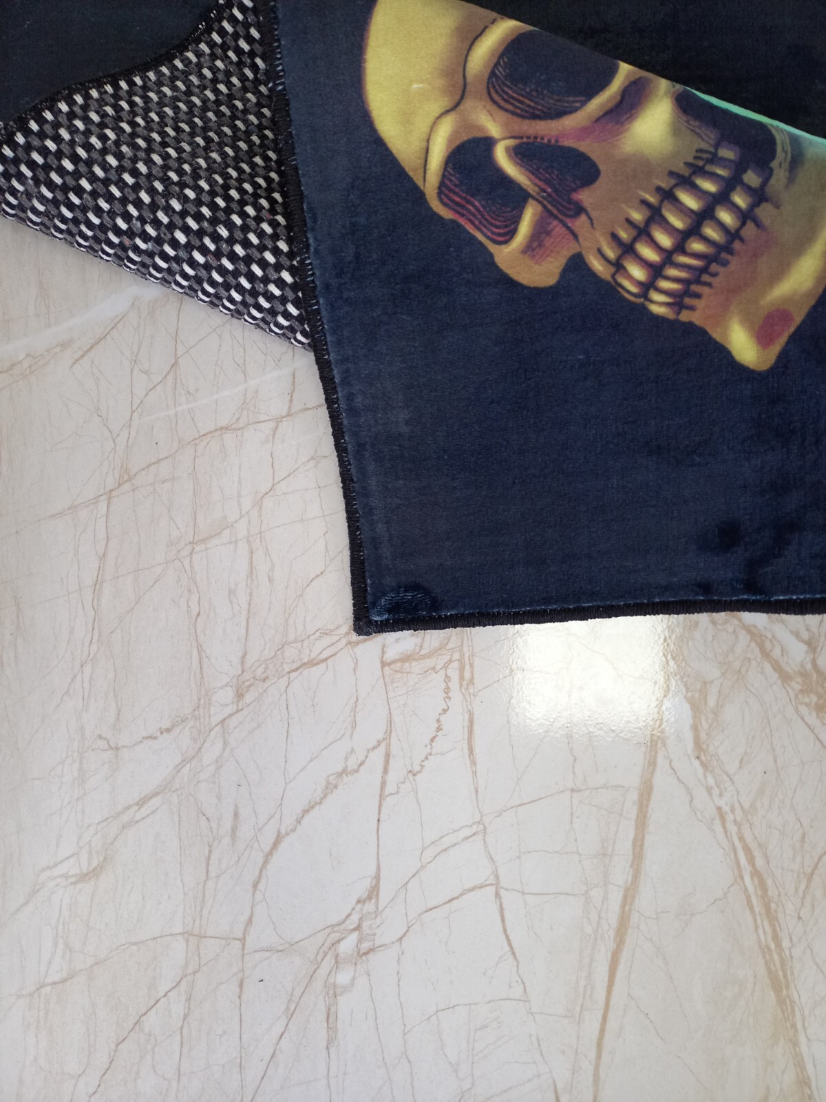 Skull Rug, Skull Carpet, Horror Skull Rug, Colorfoul Skull Rug, Horror Decor