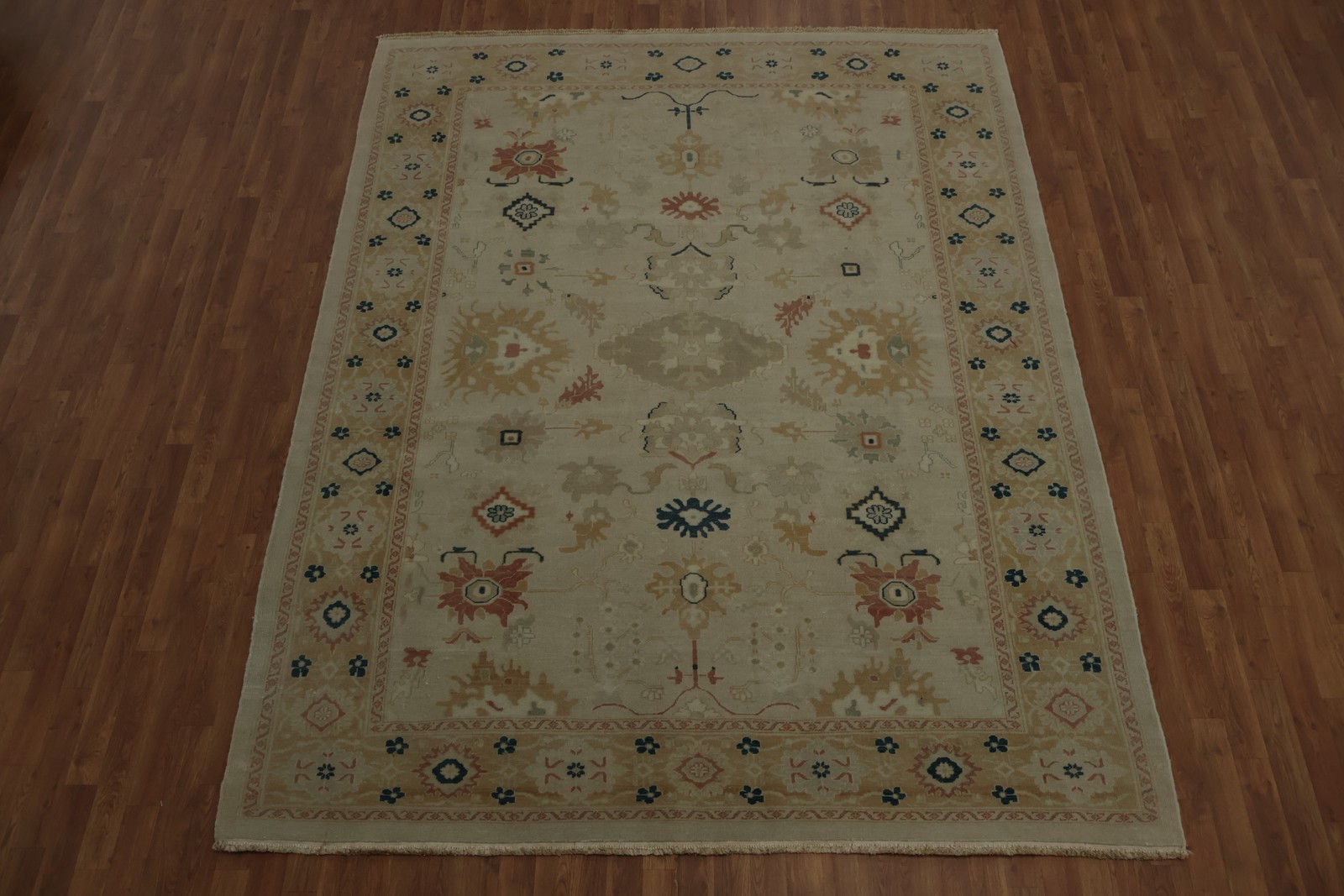 Ivory Dining Room Area Rug 8×10 Egyptian Ziegler Oriental Hand-made Wool Carpet