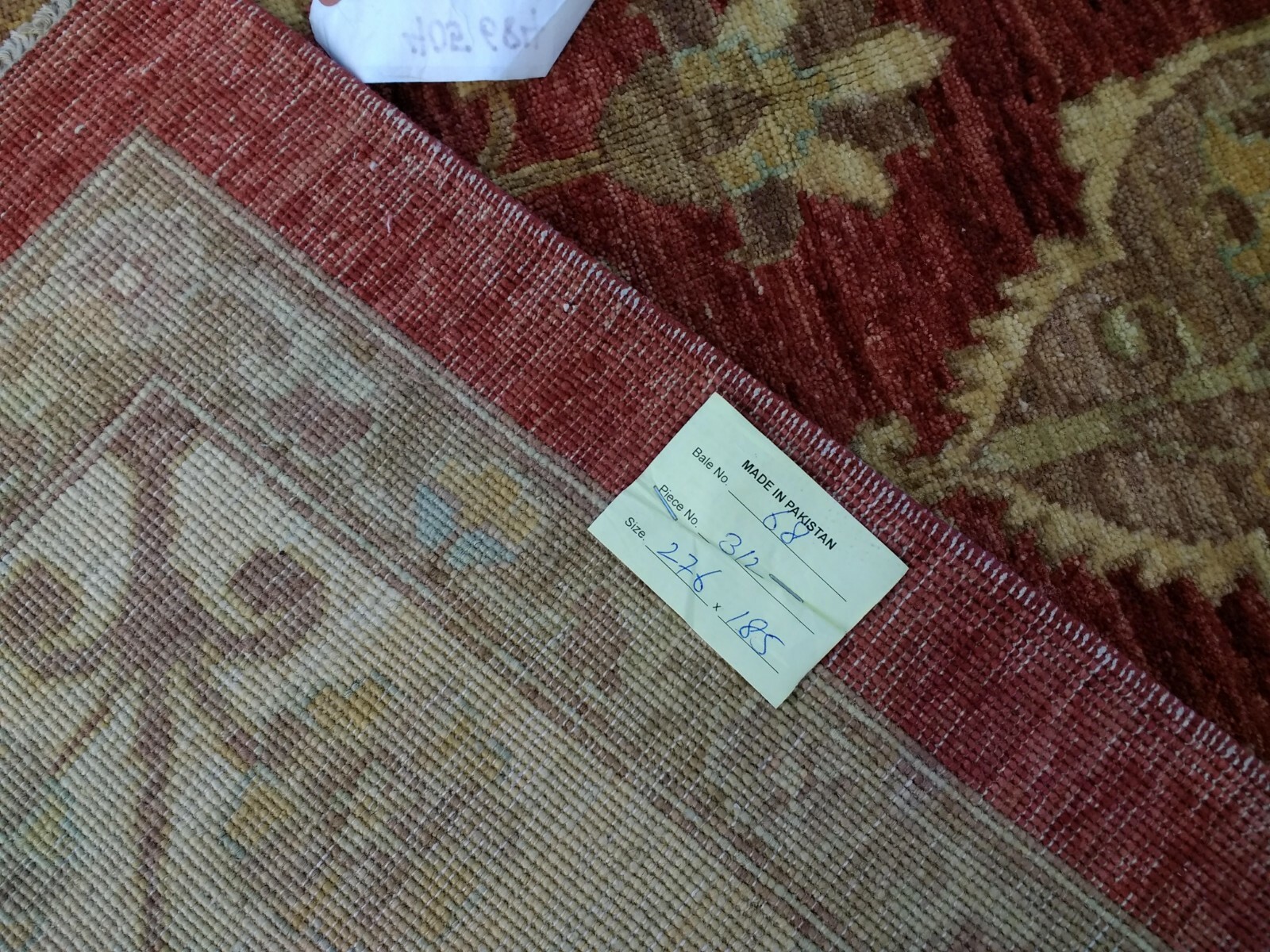 6’1″x9’1″ Pakistani Peshawar Chobi Rug carpet,Handmade,Veg Dye,100% Wool 6×9