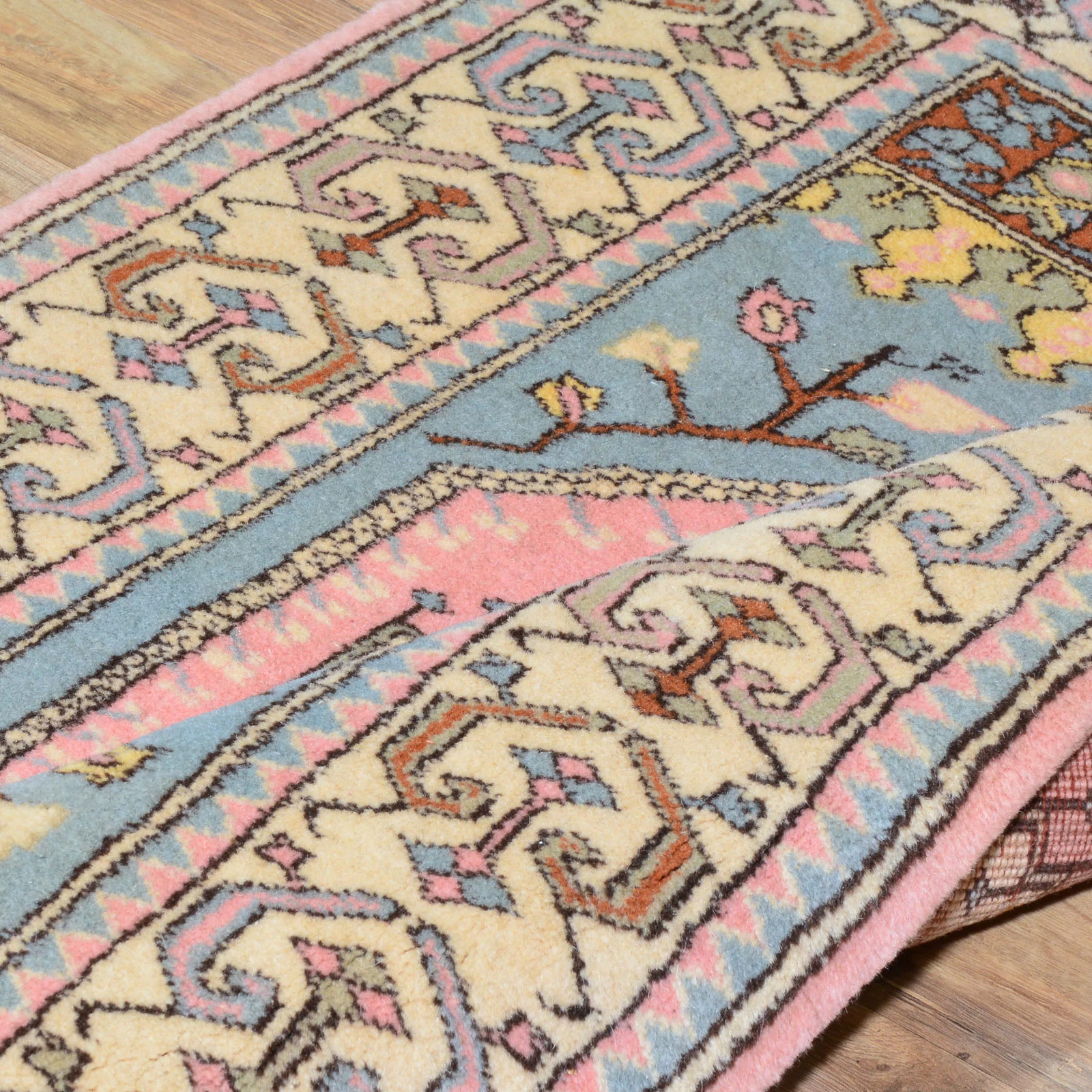 Hand-Knotted Turkish Tribal Handmade Wool Rug (Size 3.1 X 4.8) Cwral-7794