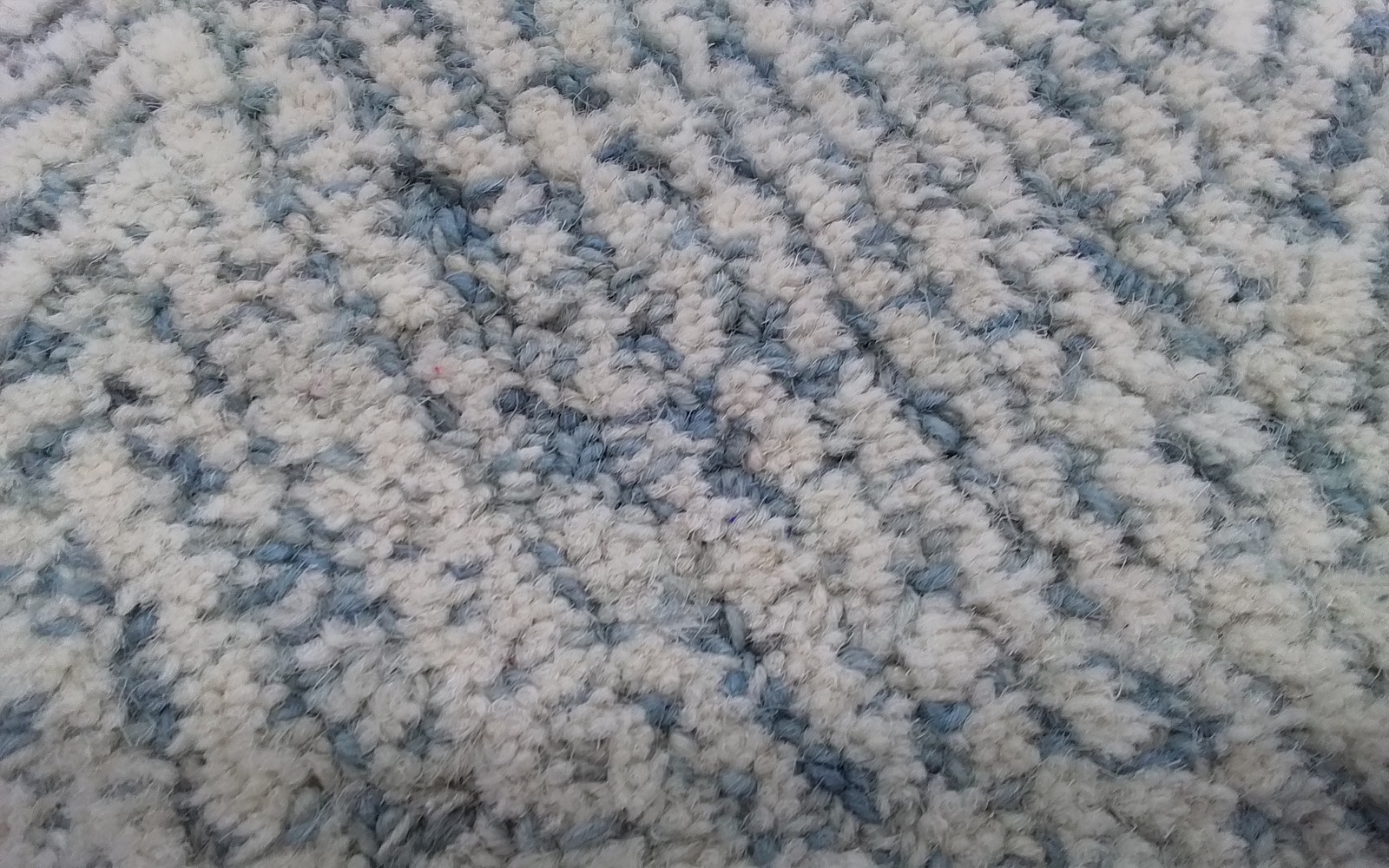 IVORY/BLUE 2′-3″ x 14′-0″ Broken Thread Rug Reduced Price 3172810599 ABT340M-214