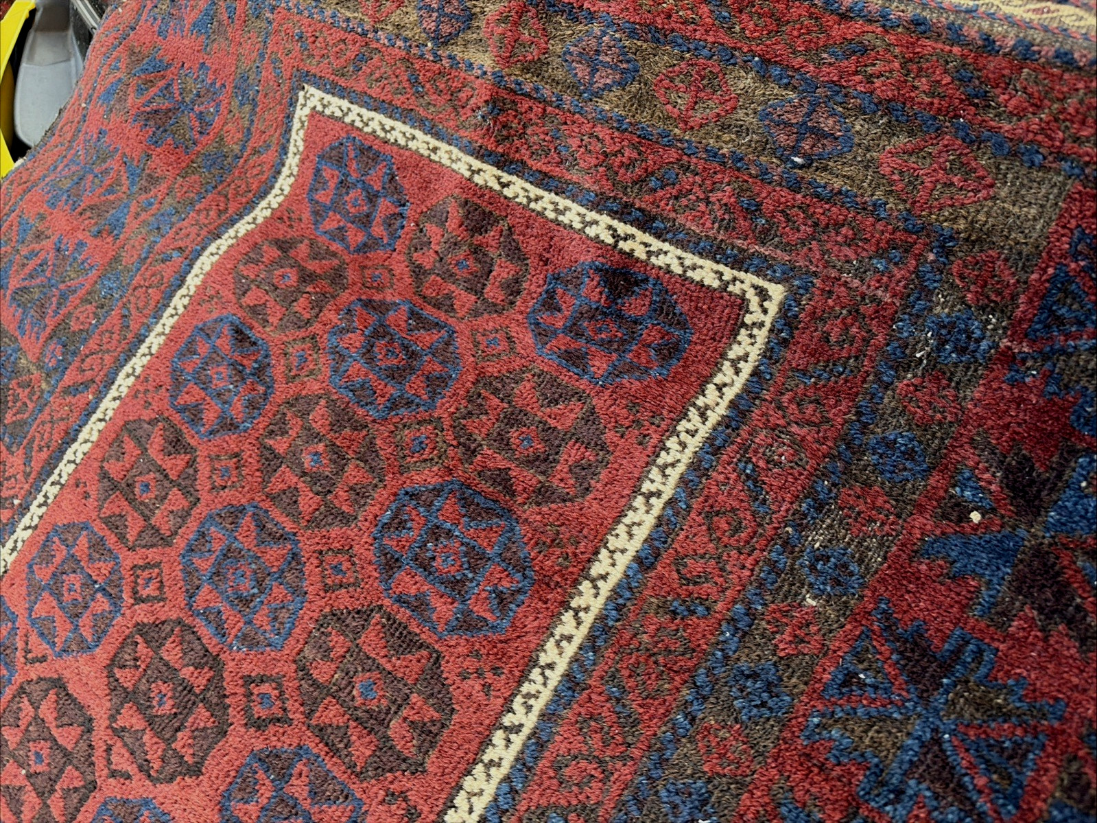 Auth: 19th C Antique Baloochi Spectacular Collectors Piece 41X67″
