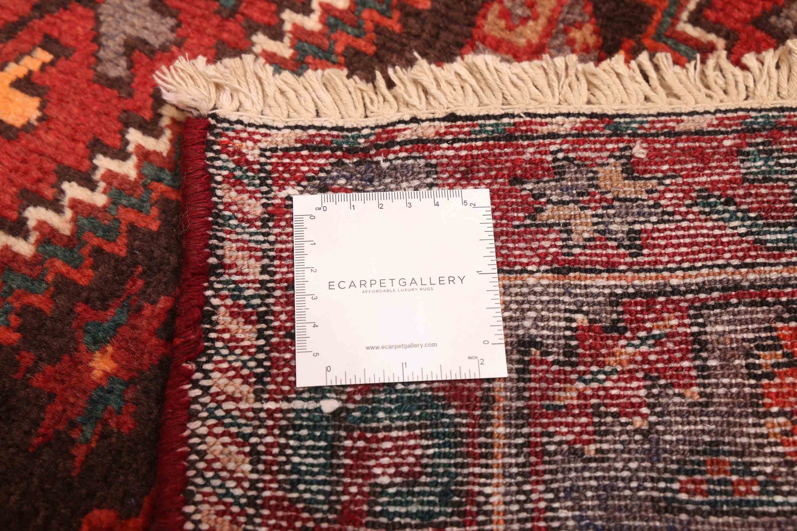Vintage 4’4″ x 7’3″ Traditional Hand Knotted Vegetable Dye Wool Area Rug