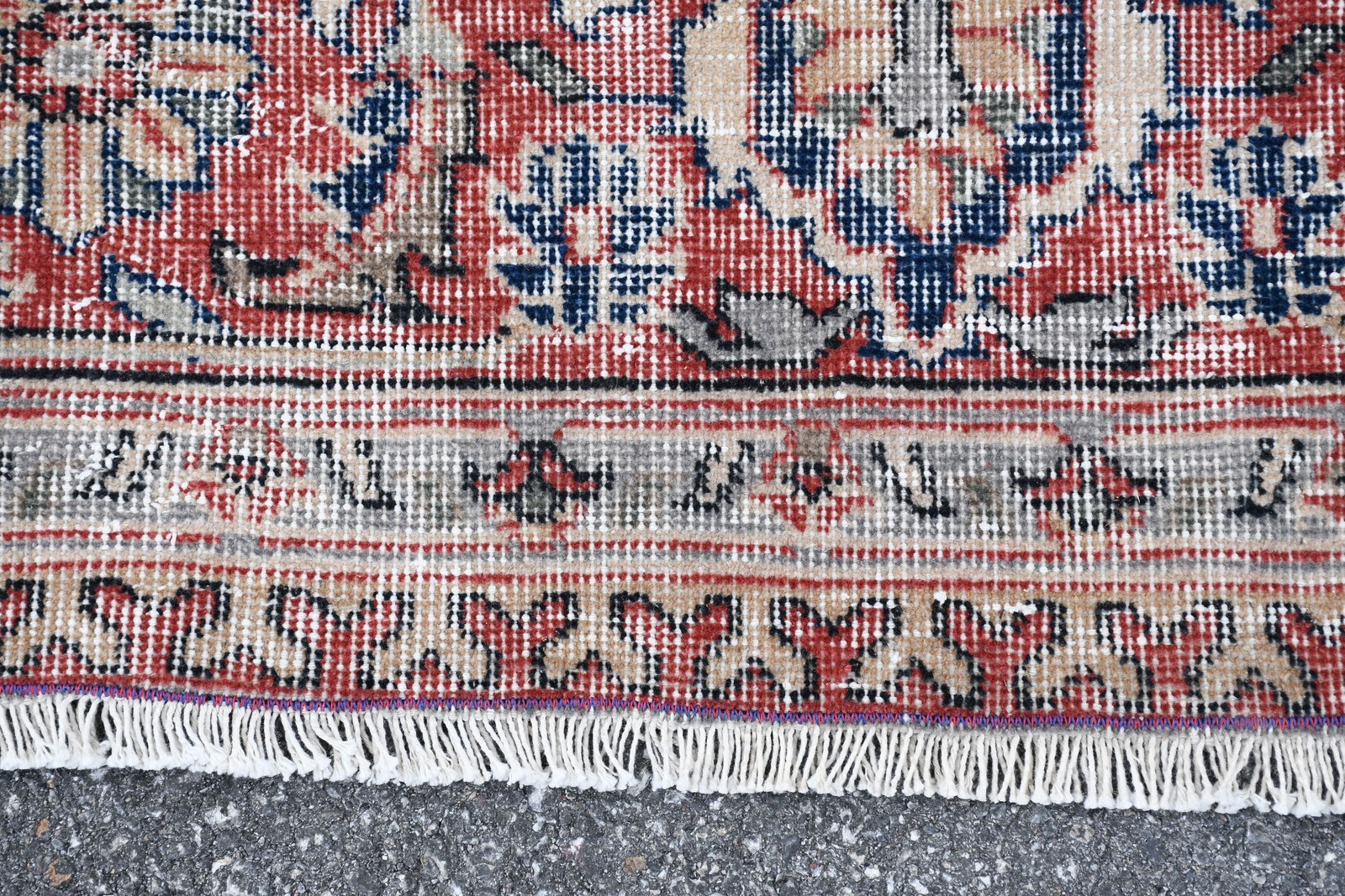 Turkish Rug, Oversize 8,1×10,9 ft Rug, Red Animal Print Rug