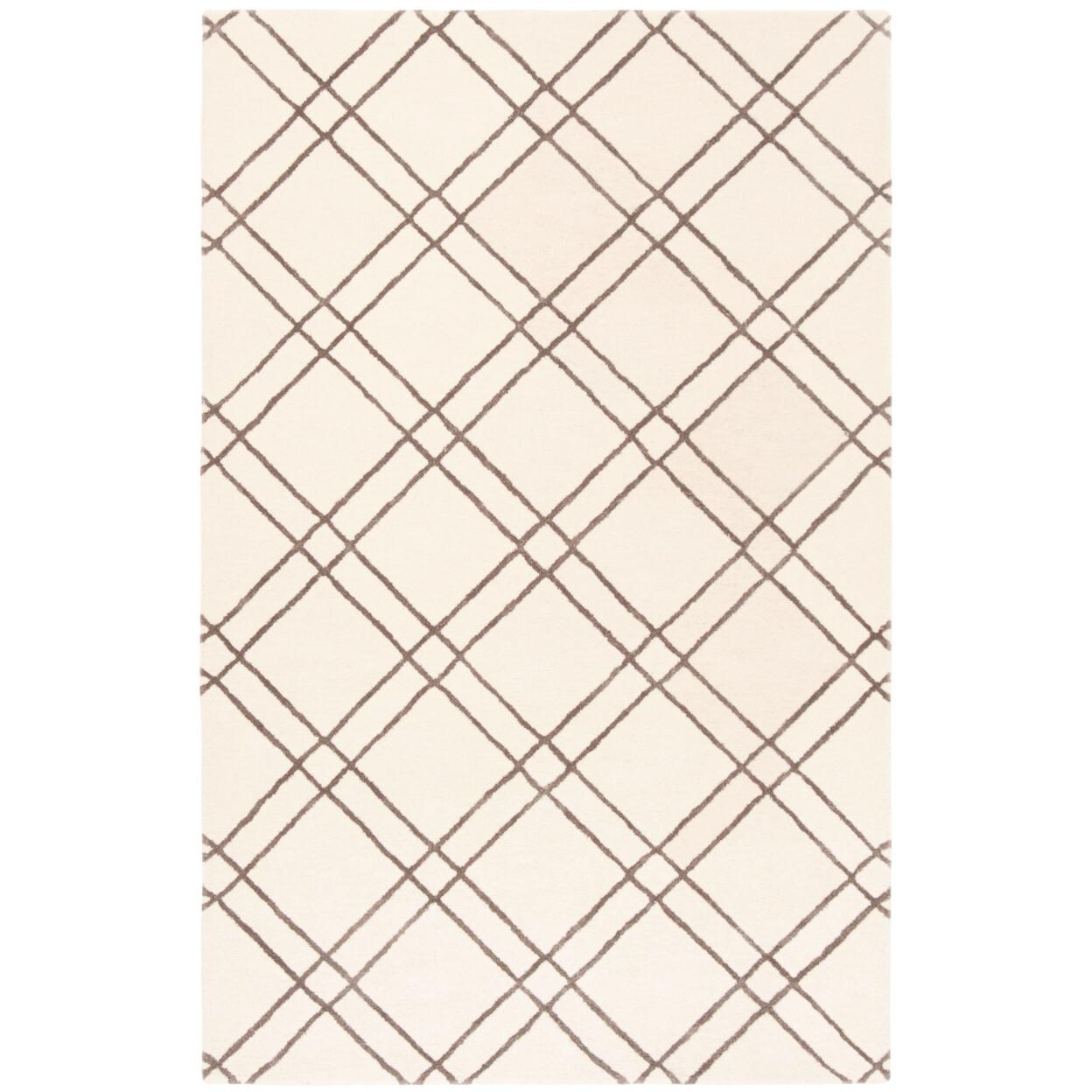 SAFAVIEH Himalaya HIM901H Handmade Ivory / Dark Grey Rug