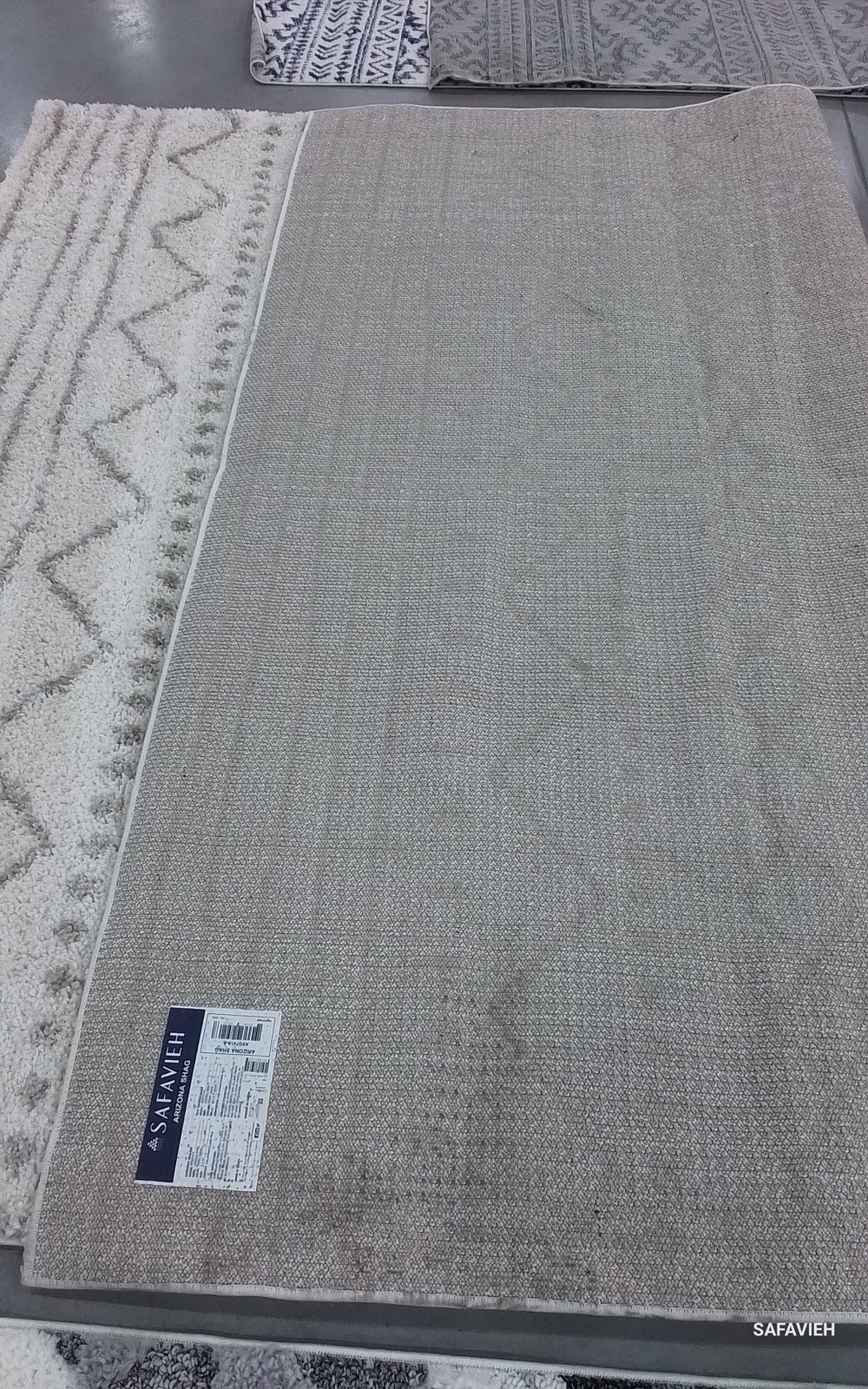 IVORY / BEIGE 8′-0″ x 10′-0″ Back Stain Rug, Reduced Price 1172798178 ASG741A-8