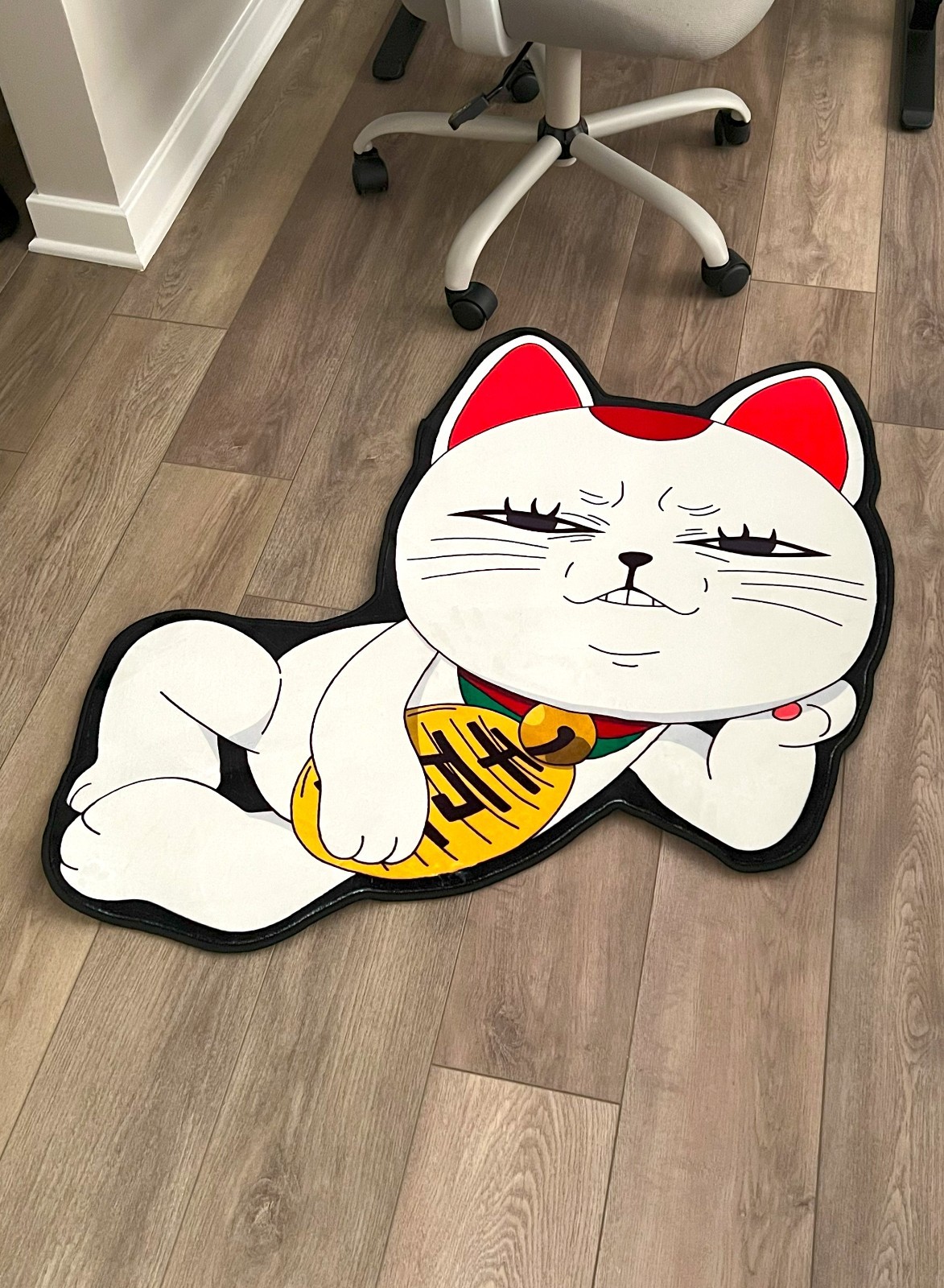 Anime Rug Turbo Granny Yokai Cat Polyester Room Carpet
