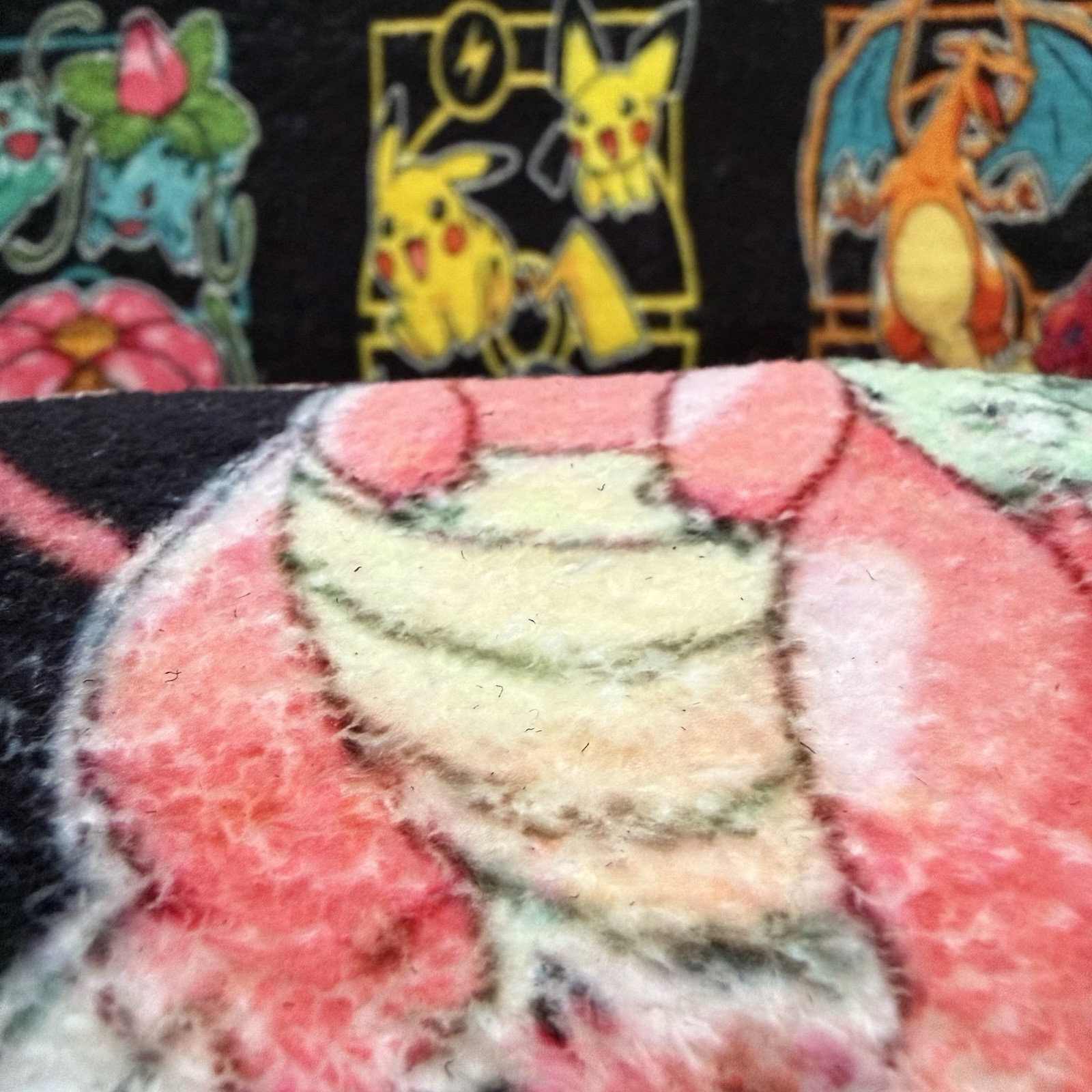Pokemon Character Collage Rug 32×22 Gaming Room Decor Free Shipping