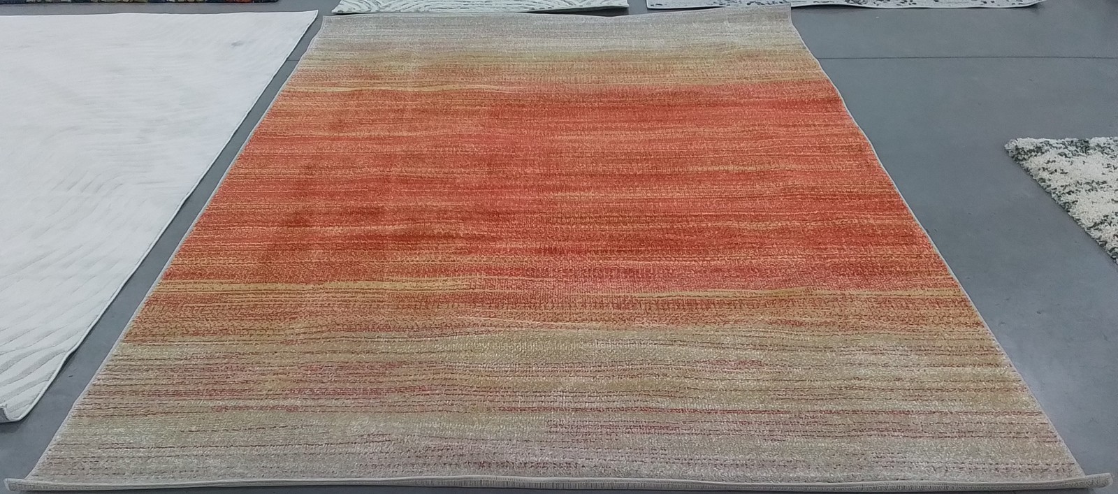 ORANGE / RED 8′-0″ x 10′-0″ Back Stain Rug, Reduced Price 1172795732 ADR142P-8