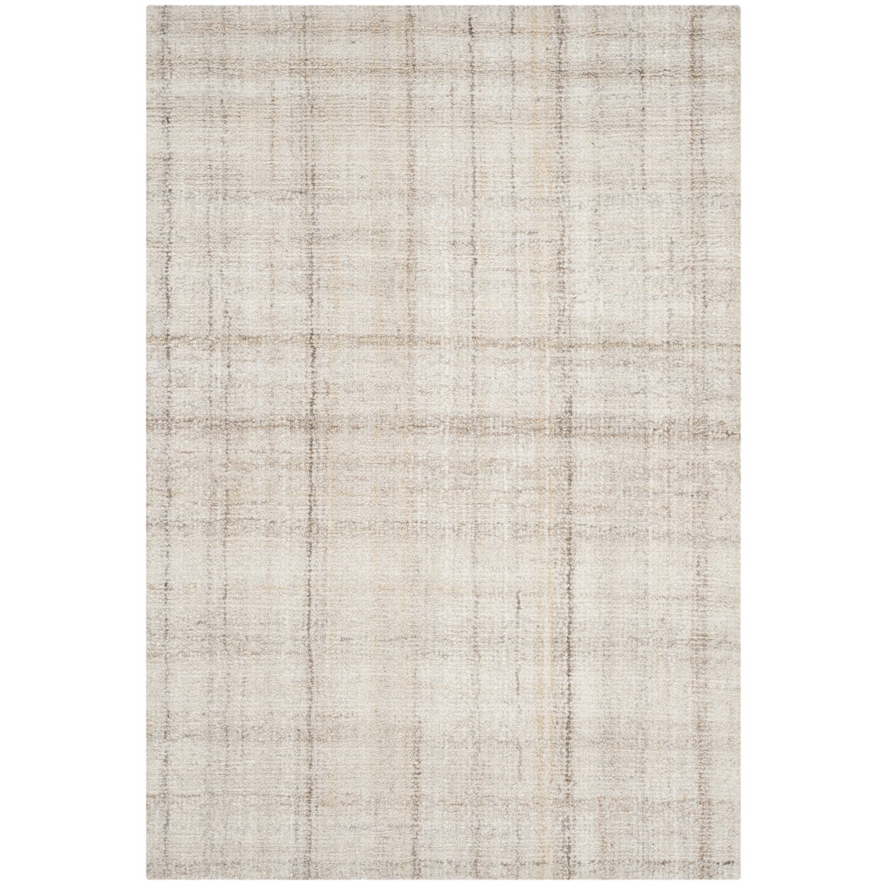 SAFAVIEH Abstract ABT141D Handmade Ivory / Beige Rug