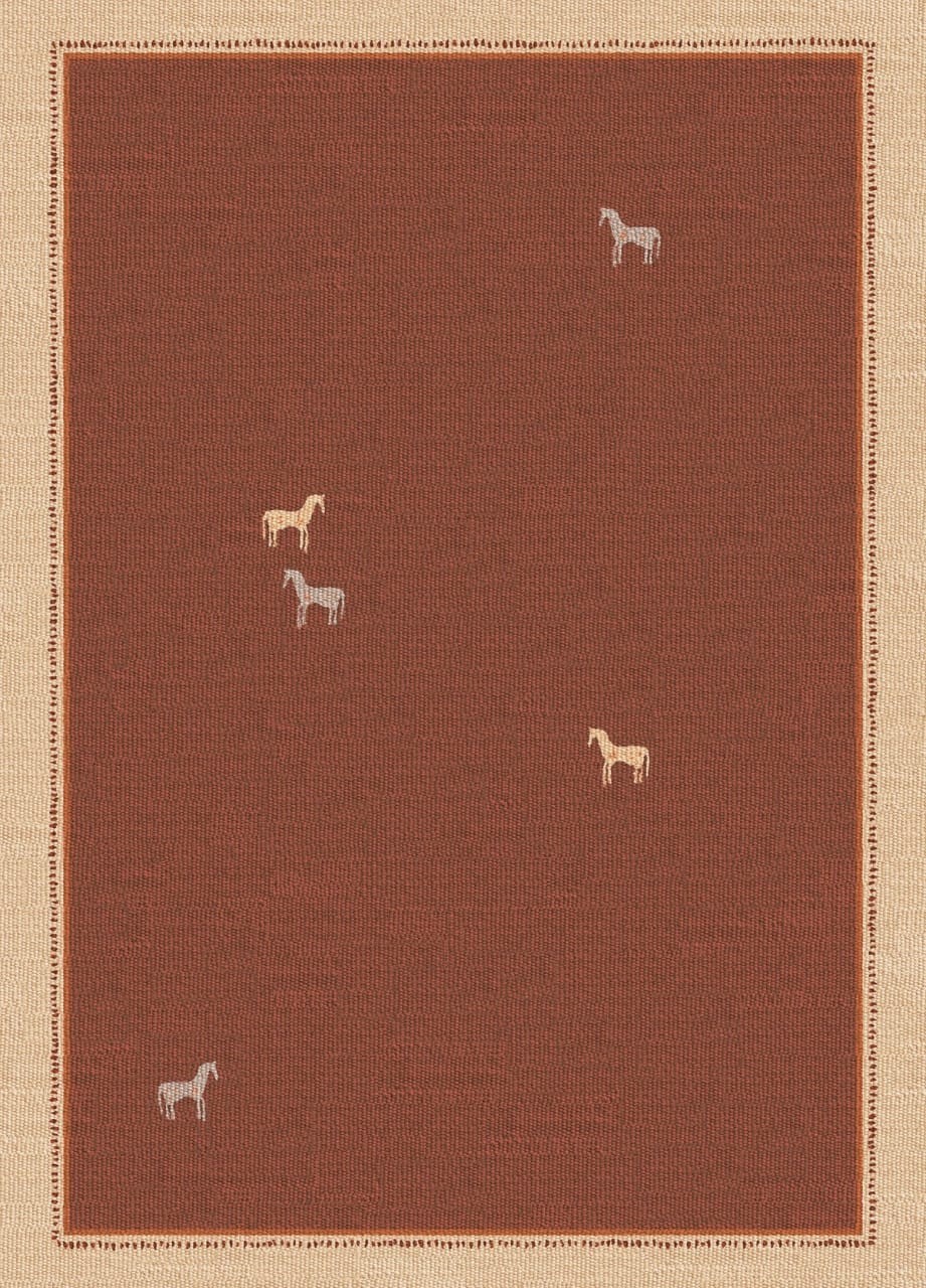 Antique Scandinavian Kilim Modern Gabbeh Handmade Flat weave Rug 6×9 Ft