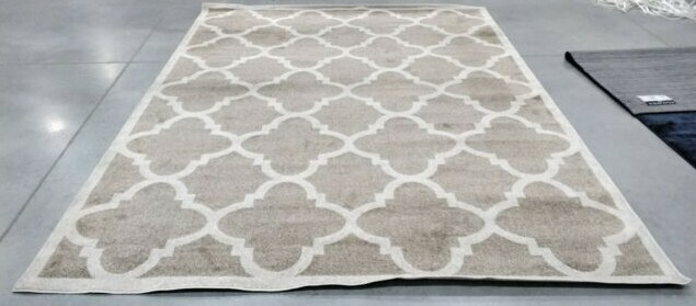 WHEAT / BEIGE 9′ X 12′ Stained Rug, Reduced Price 1172705059 AMT423S-9