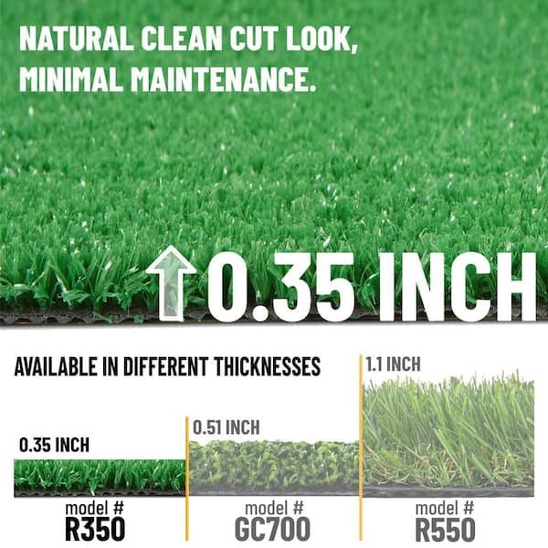 Artificial Grass Runner Rug 3×10 Green Indoor Outdoor Waterproof Turf Carpet Mat