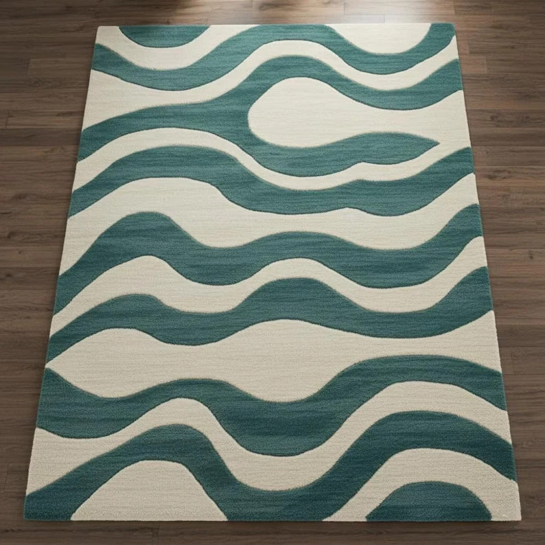 Hand-Tufted Hand Med Carpet 100% Soft Wool Study Room 3×5,4×6,5×8,6×8