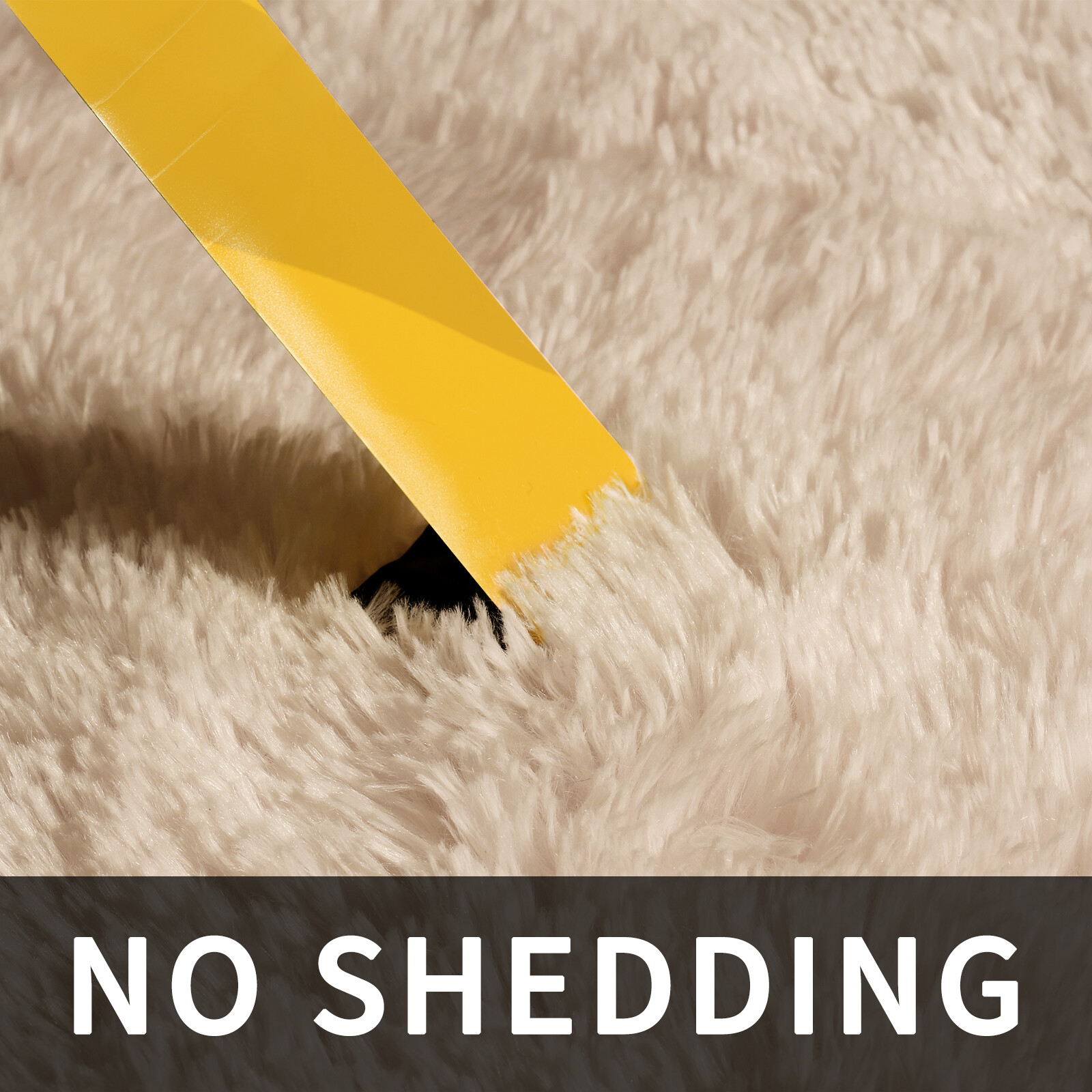 Large Size Shaggy Fluffy Area Rugs Carpets for Living room Bedroom Beige