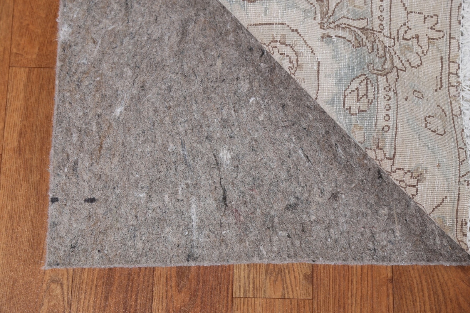 Antique Muted Kirman Geometric 10×12 Area Rug Hand-knotted Low Pile Wool Carpet