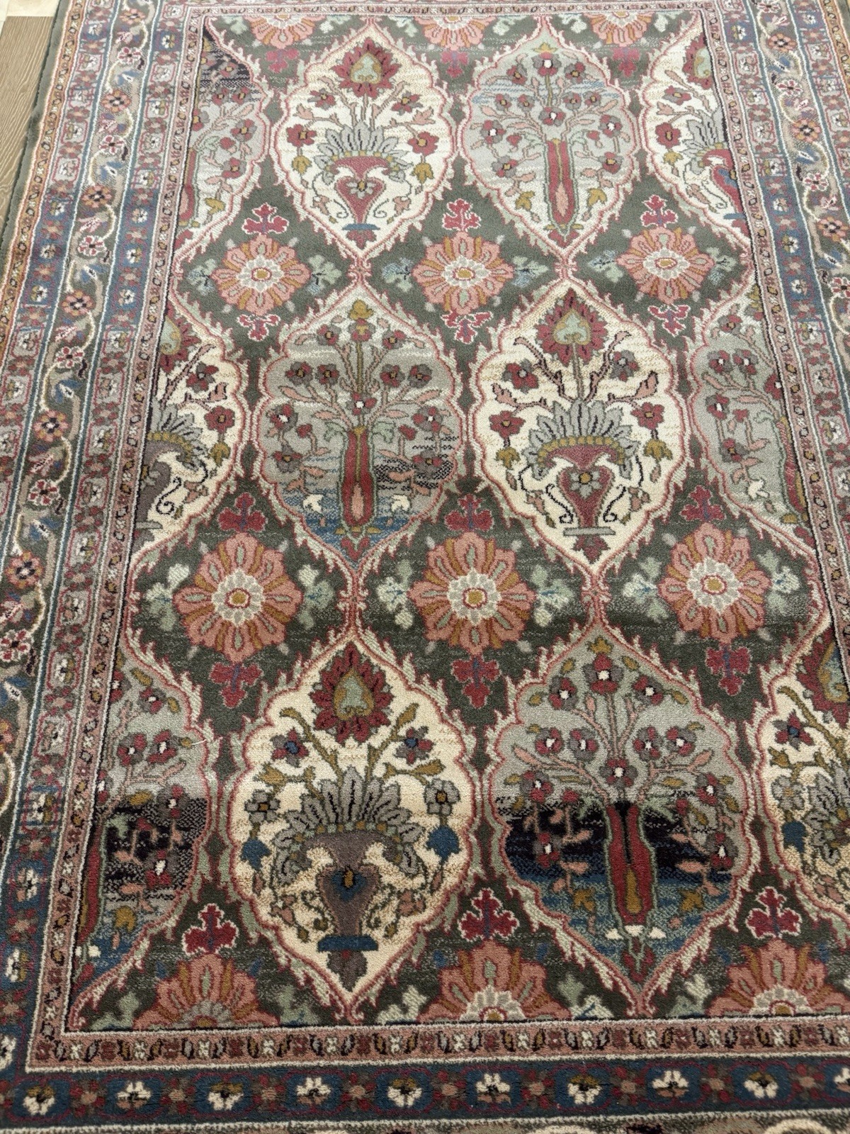 Karastan Rajasthan Coll. Panel(440-98111) 5’2×7’10 100% Wool area rug :::NEW:::