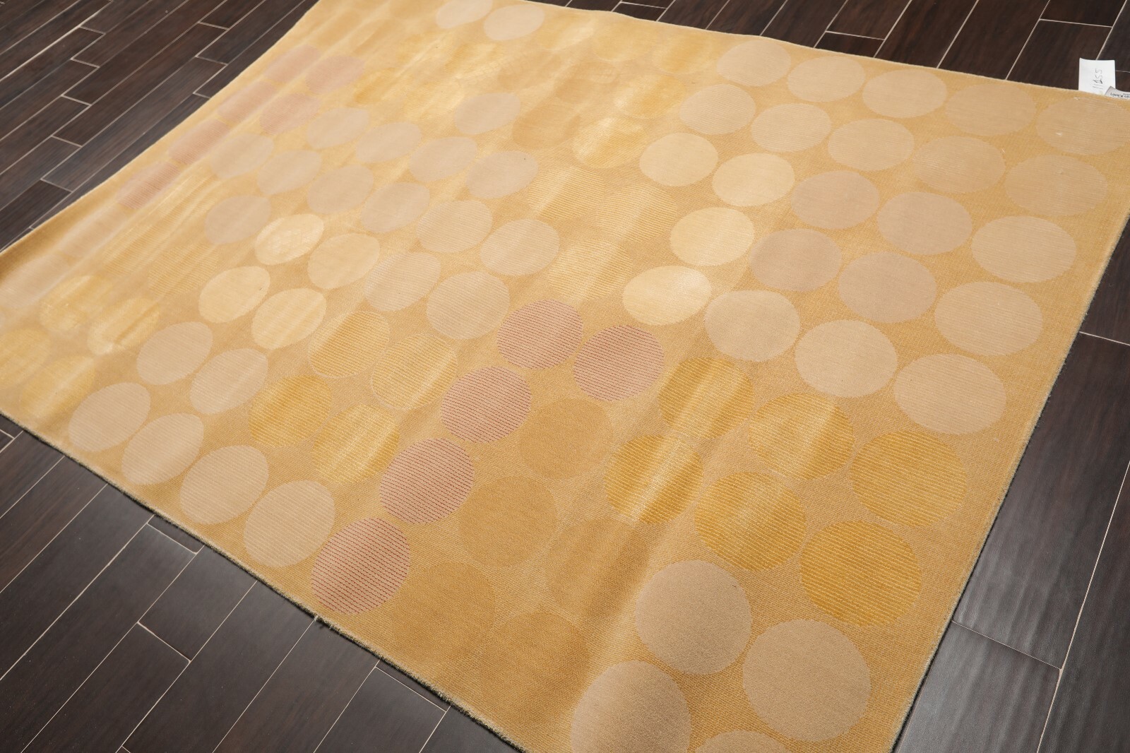 5’6″x7’5″ asis Calvin Klien Wool Traditional Oriental Area Rug Contemporary Tan