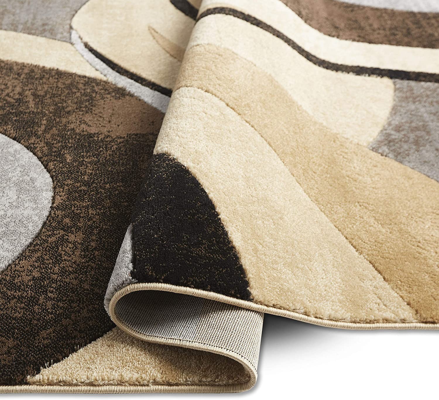 Home Dynamix Area Rugs: Tribeca Rug: 5382-540 Geometric: 39″ X 55″ Rectangle