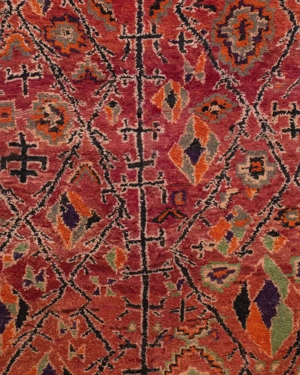 Vintage Moroccan Berber Rug 8×10