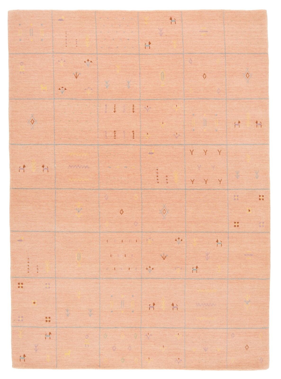 Handloom 199X141 Cm Handwoven Oriental Carpet, Modern, Rug