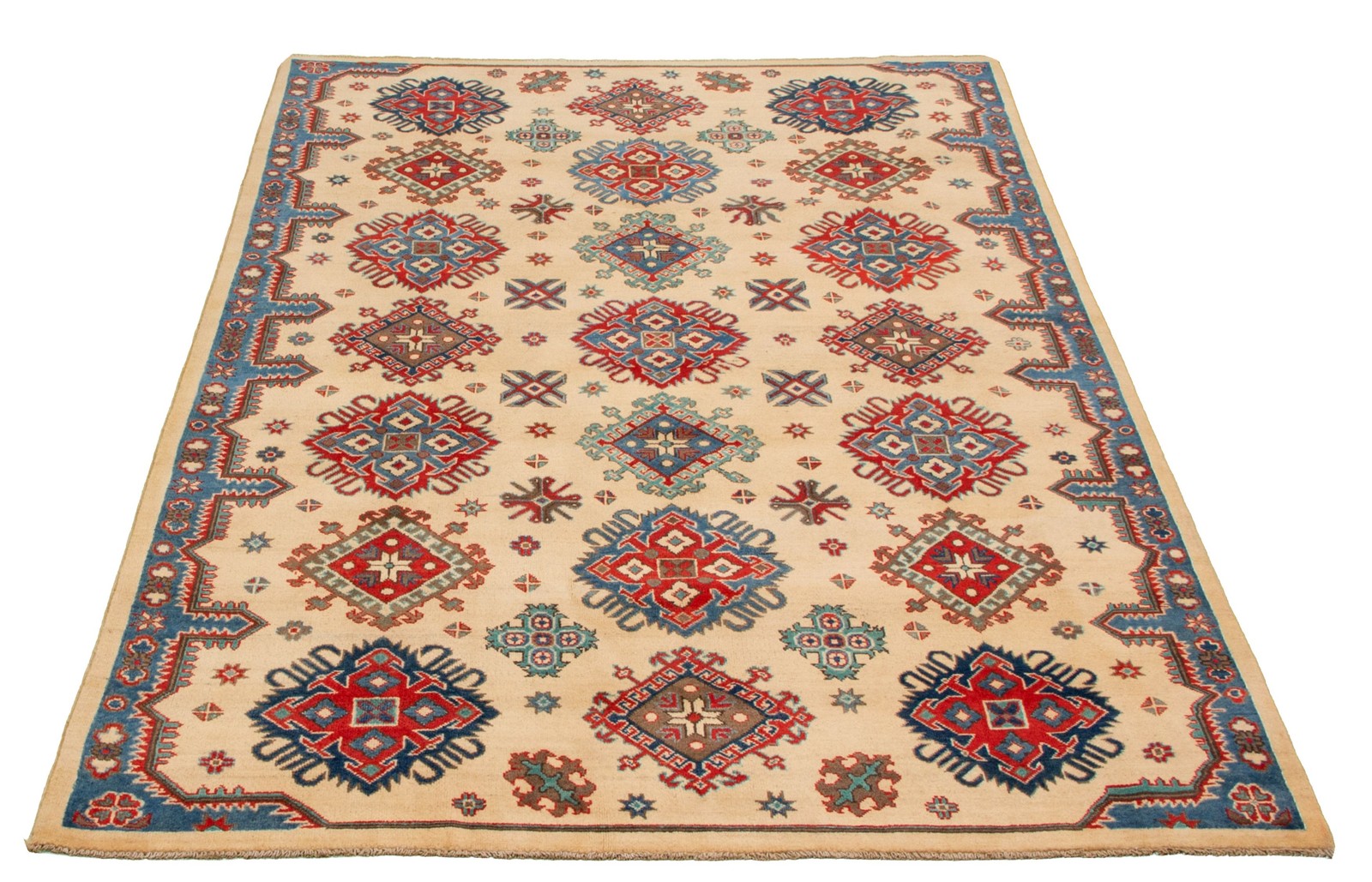6’1″ x 9’1″ Hand Knotted Oriental Carpet Traditional Wool Area Rug