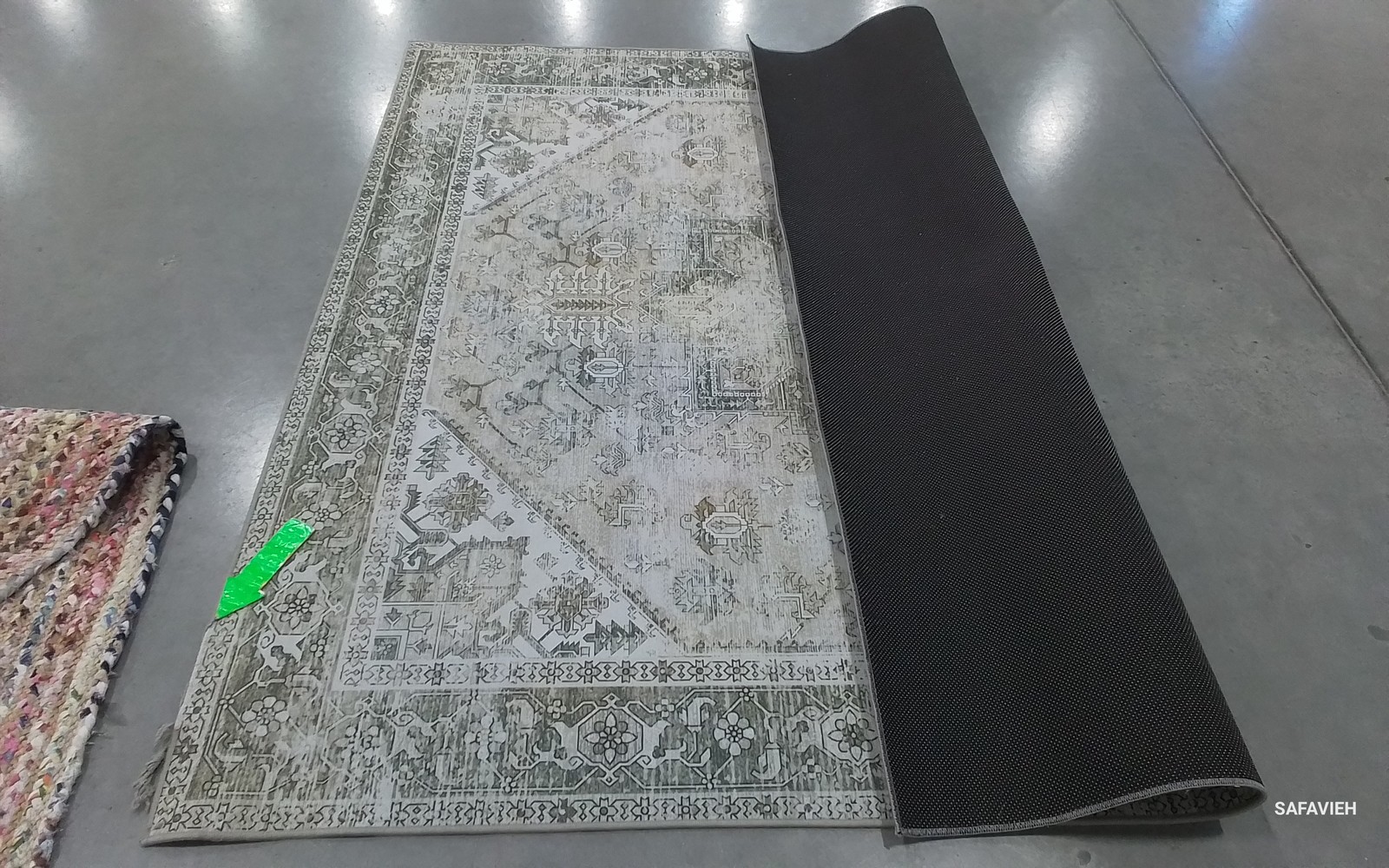 BEIGE / GREY 6′-0″ x 6′-0″ Damaged Rug, Reduced Price 1172803086 TSN102B-6SQ