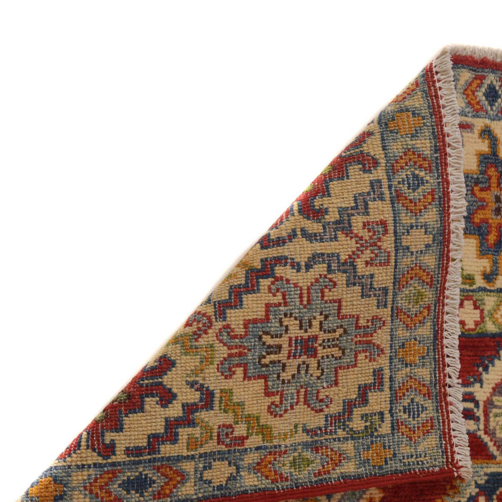 New Afghan Hand Made Caucasian Area Rug, Kazak Oriental Carpet 3’5×5’0 ft B34675