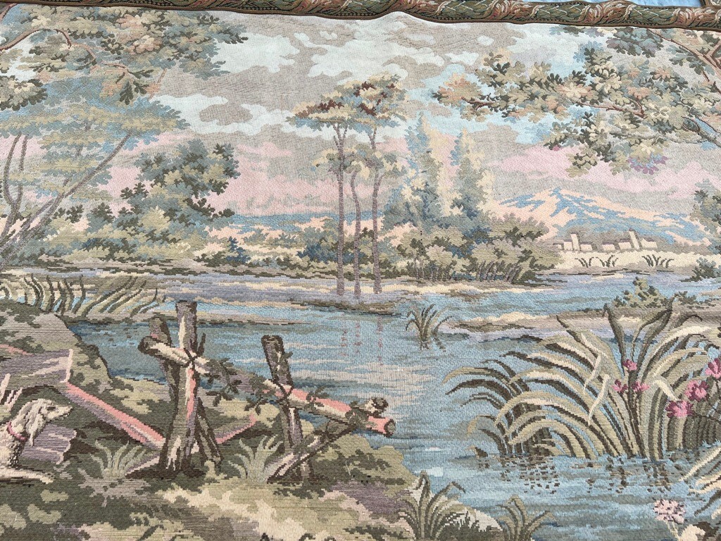 Vintage French Tapestry Pictorial Tapestry Romantic Home Decor Tapestry 3×6 ft