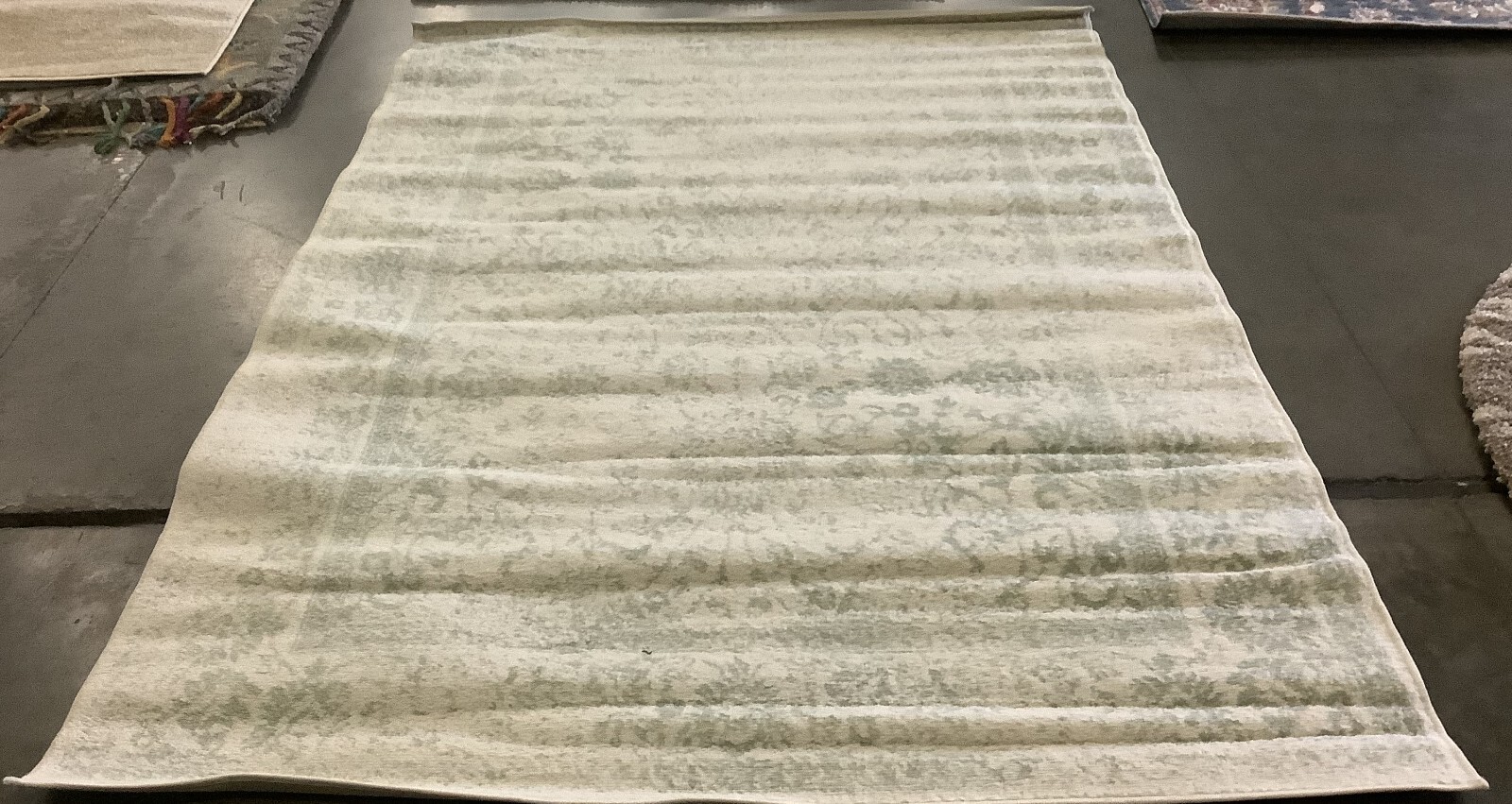 IVORY / SAGE 5′-1″ x 7′-6″ Flaw in Rug, Reduced Price 1172677062 ADR109V-5