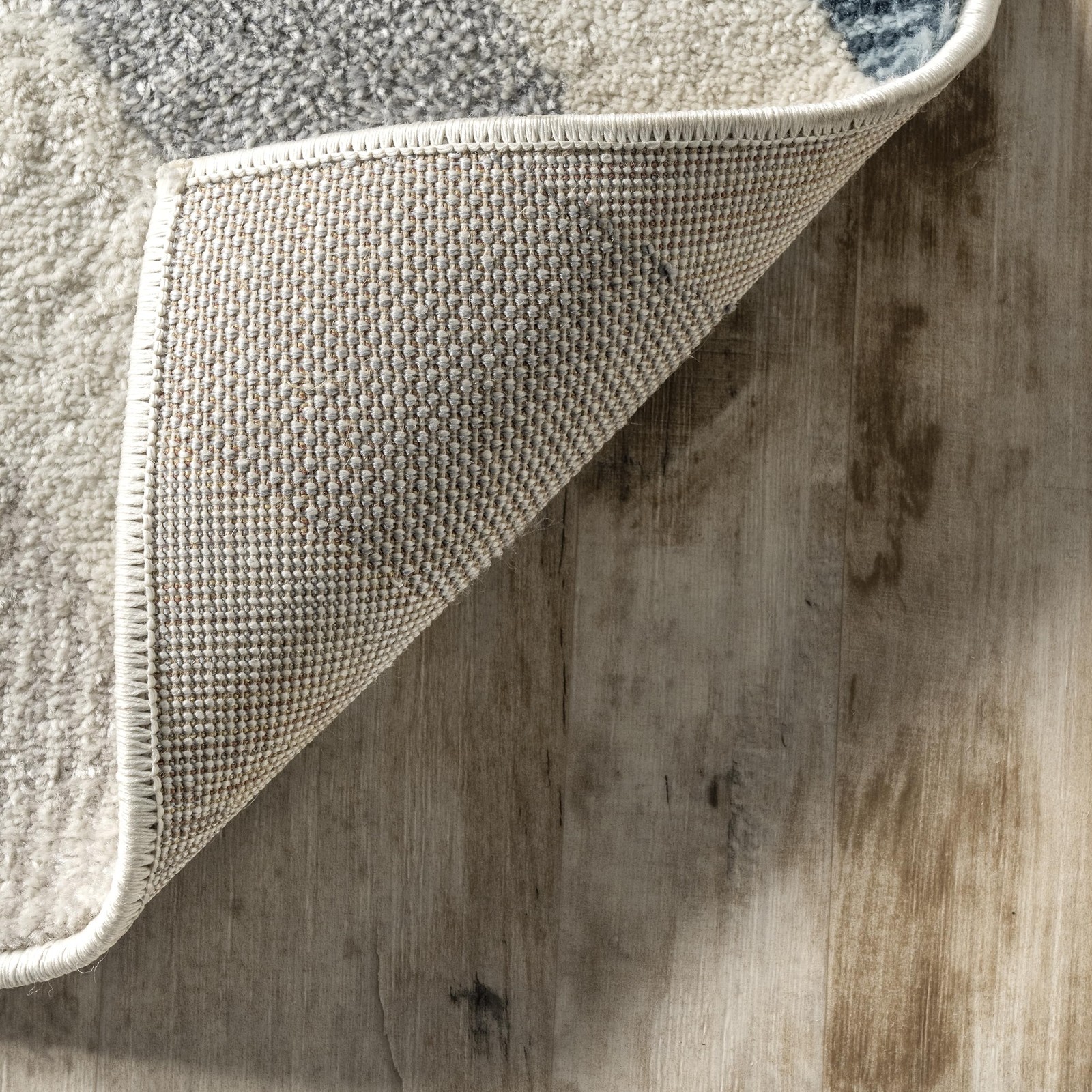 Nuloom Neveah Beige/Ivory 28 X 8 Contemporary Chevron Soft And Cozy High