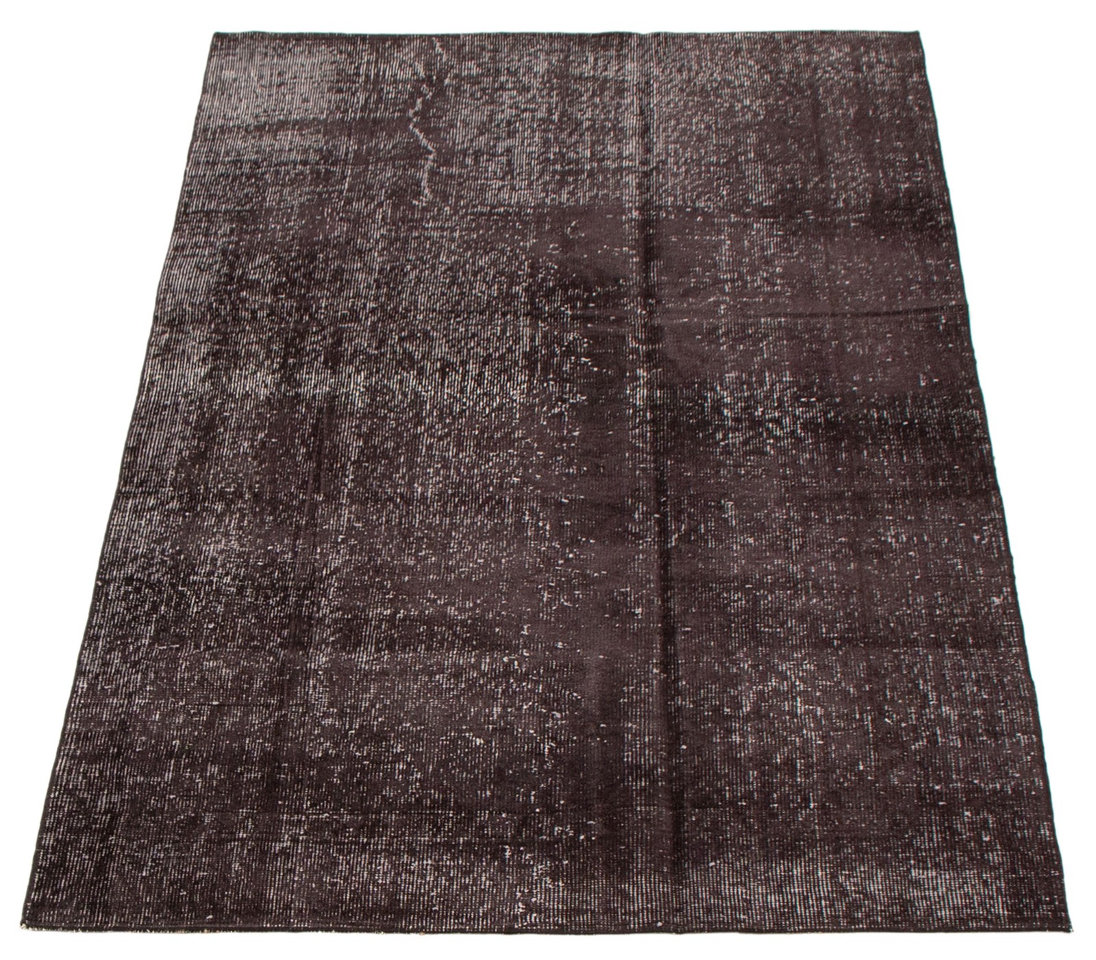 Vintage Hand-Knotted Area Rug 3’9″ x 6’9″ Traditional Wool Carpet