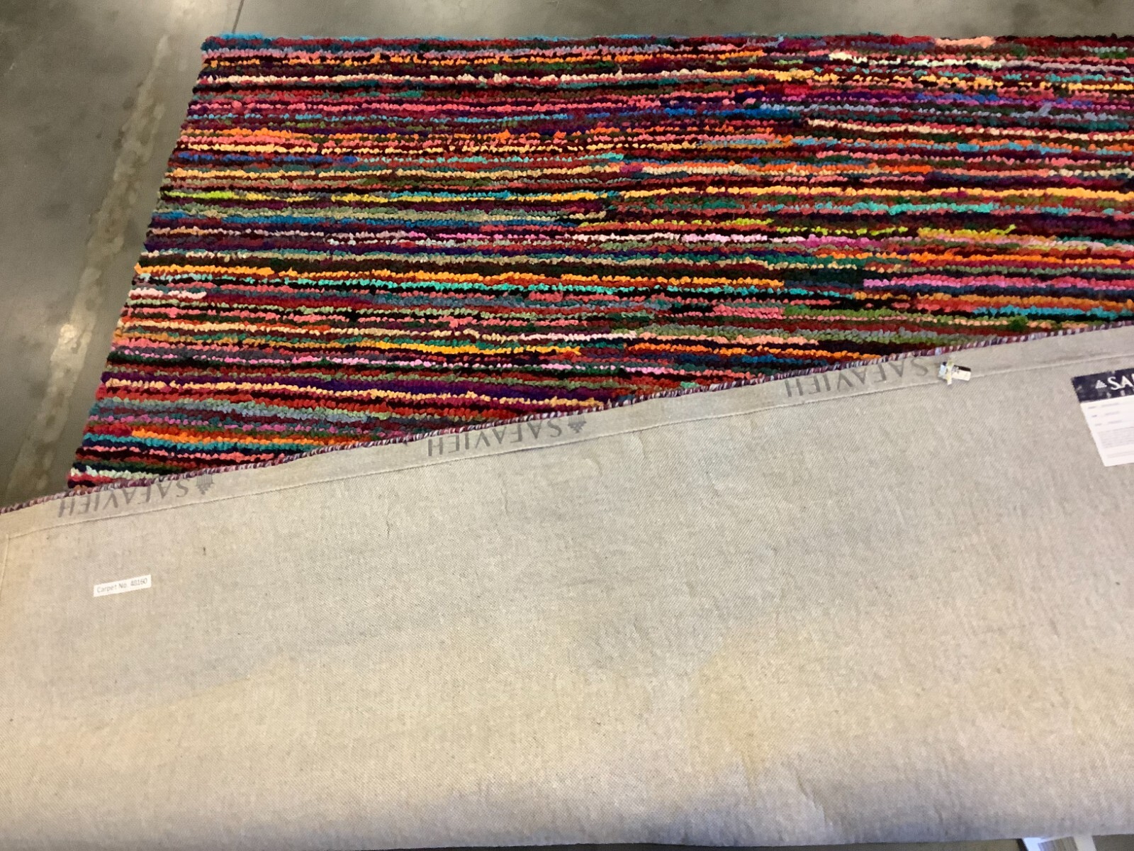 PINK / MULTI 6′-0″ x 6′-0″ Flaw in Rug, Reduced Price 1172675023 NAN142A-6SQ