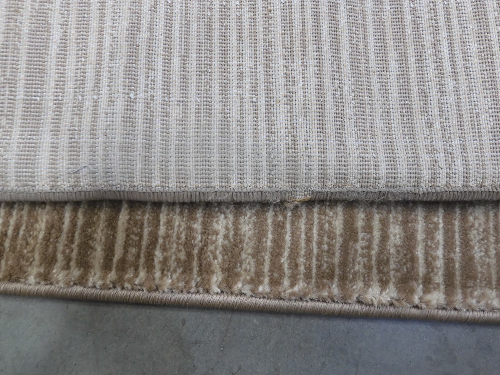 LIGHT BROWN 8′ X 10′ Damaged Binding Rug, Reduced Price 1172627298 VSN606C-8