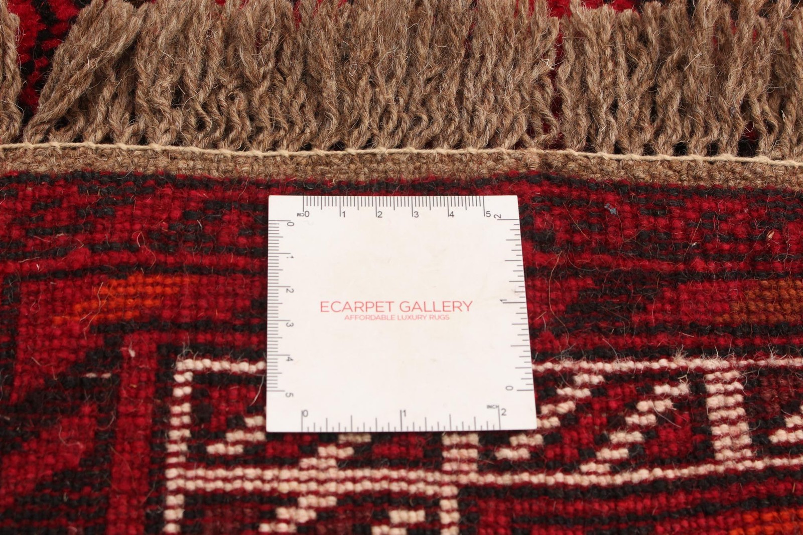 Traditional Red Hand-knotted Oriental Carpet 4’0″ x 5’10” Wool Area Rug