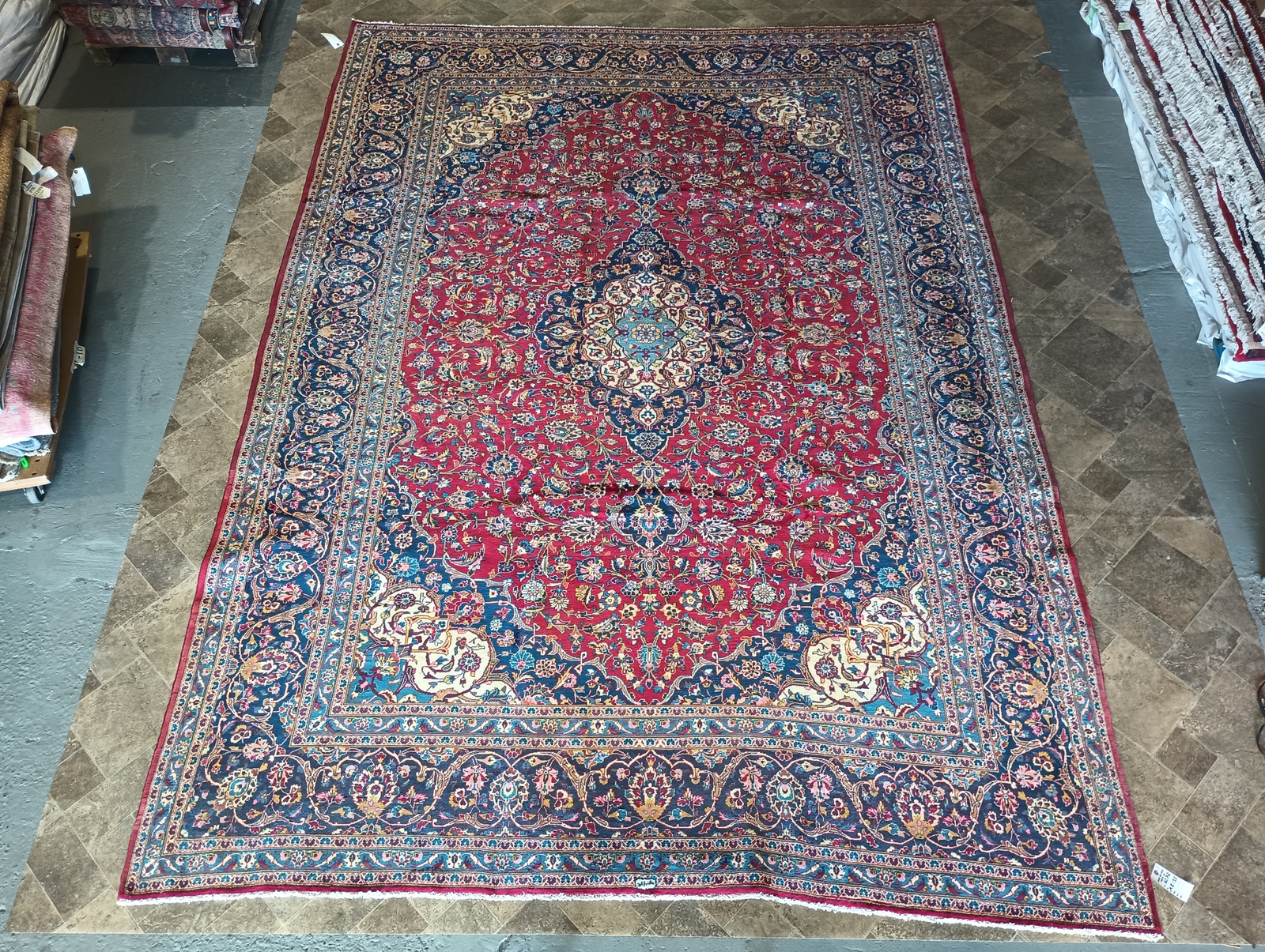 10′ x 13′ Classic Traditional Perssian Kashaan rug #F-6072