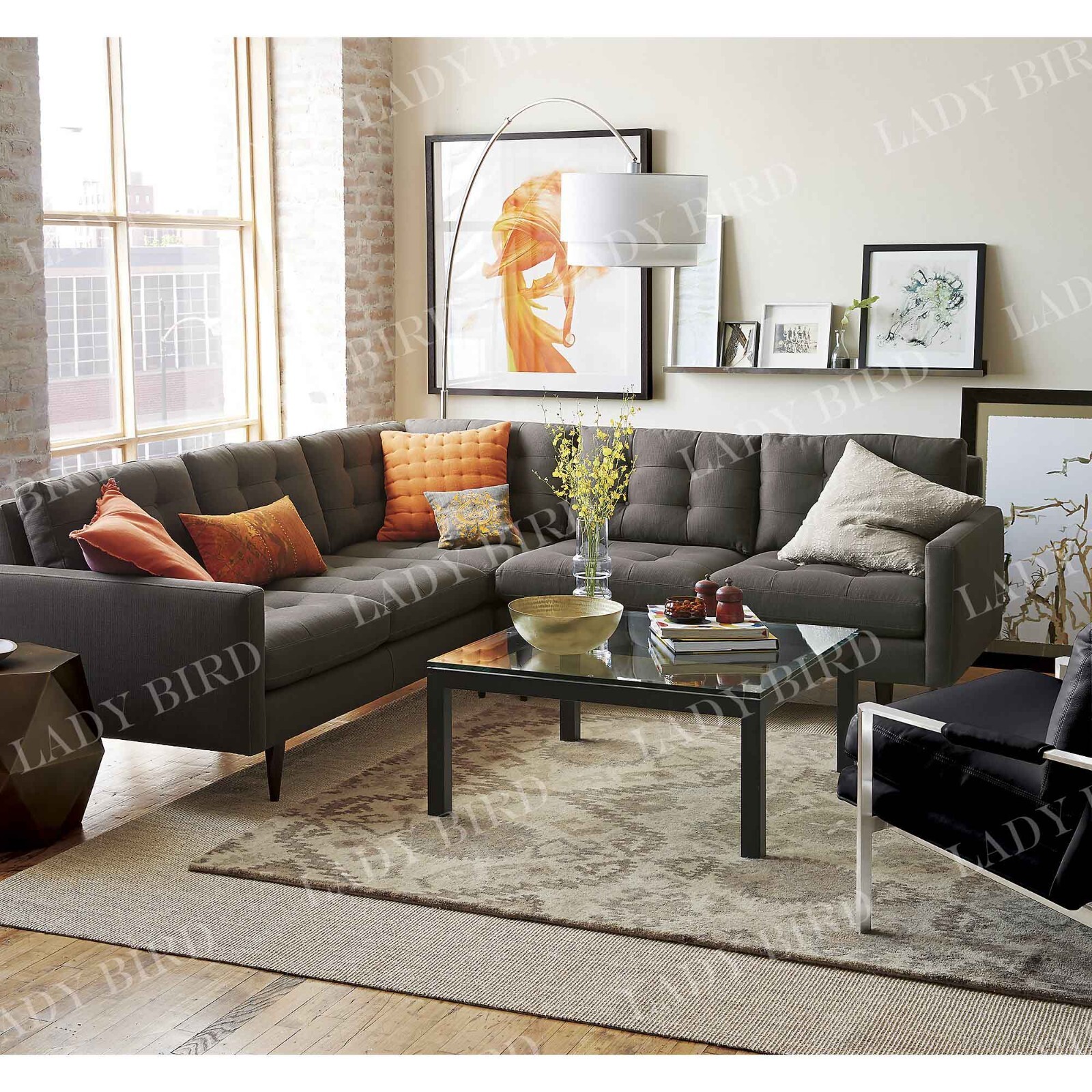 New Brand Neutral Wool Handmade Contemporart Style Area RUGS & Carpet